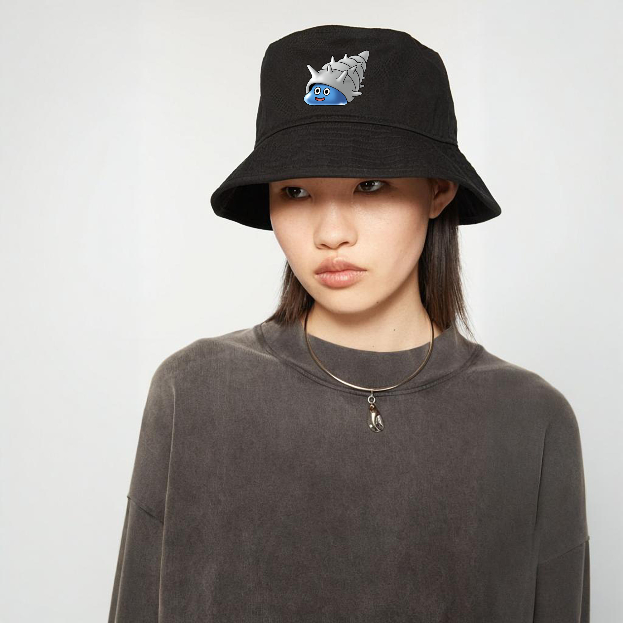 ドラゴンクエスト Doragon Kuesuto Dragon Quest アウトドア日除けバケットハット