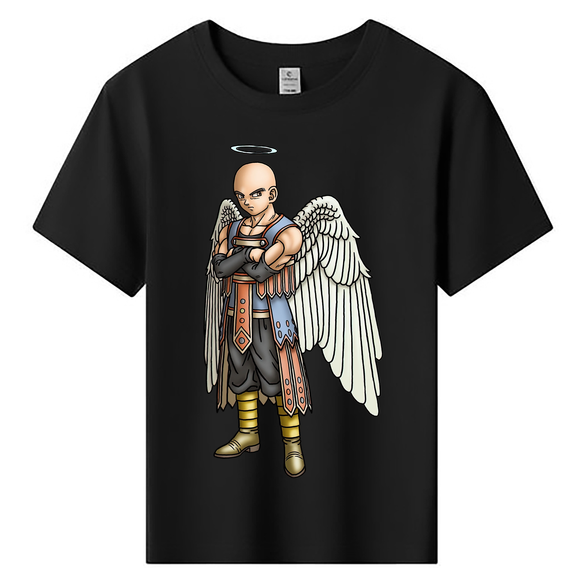（画像用） ドラゴンクエスト Doragon Kuesuto Dragon Quest 綿100％キッズTシャツ（フロントプリント）