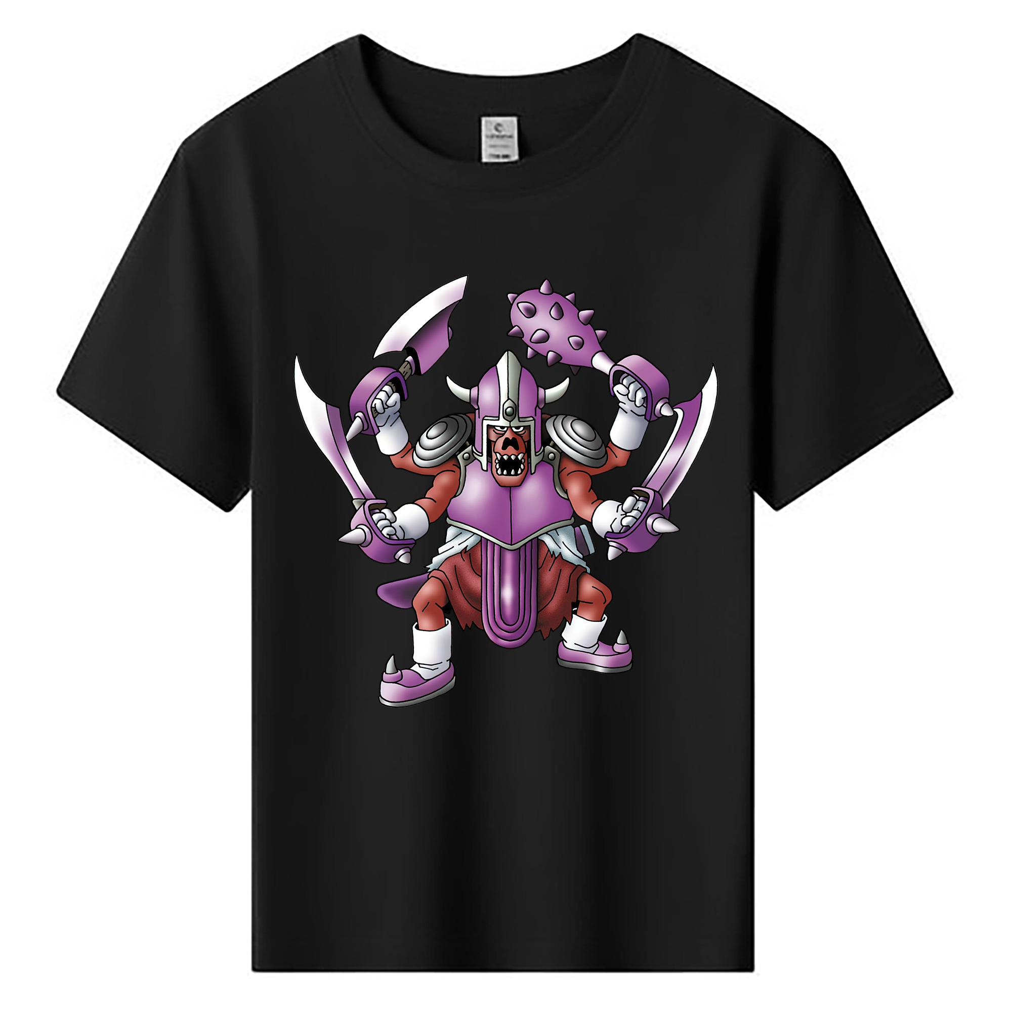 （画像用） ドラゴンクエスト Doragon Kuesuto Dragon Quest 綿100％キッズTシャツ（フロントプリント）