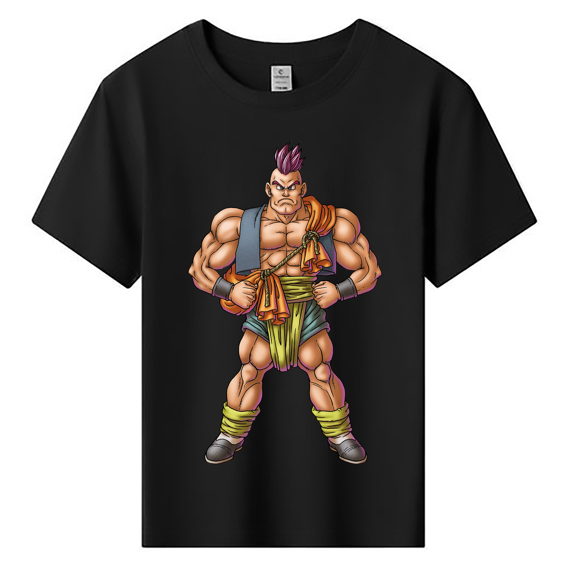 （画像用） ドラゴンクエスト Doragon Kuesuto Dragon Quest 綿100％キッズTシャツ（フロントプリント）