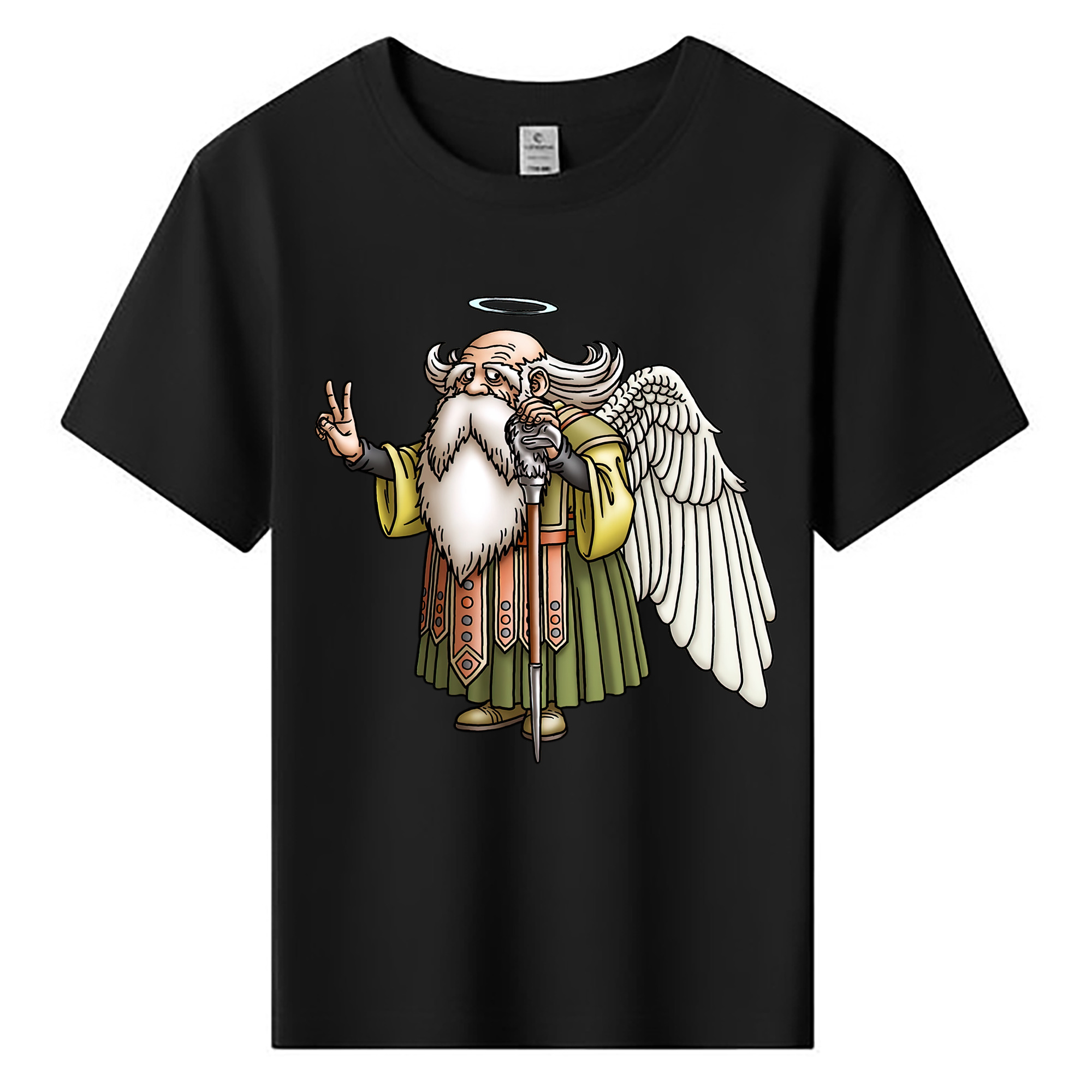 （画像用） ドラゴンクエスト Doragon Kuesuto Dragon Quest 綿100％キッズTシャツ（フロントプリント）