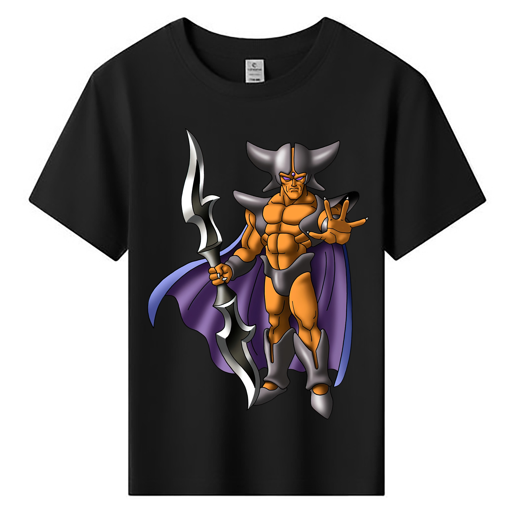 （画像用） ドラゴンクエスト Doragon Kuesuto Dragon Quest 綿100％キッズTシャツ（フロントプリント）
