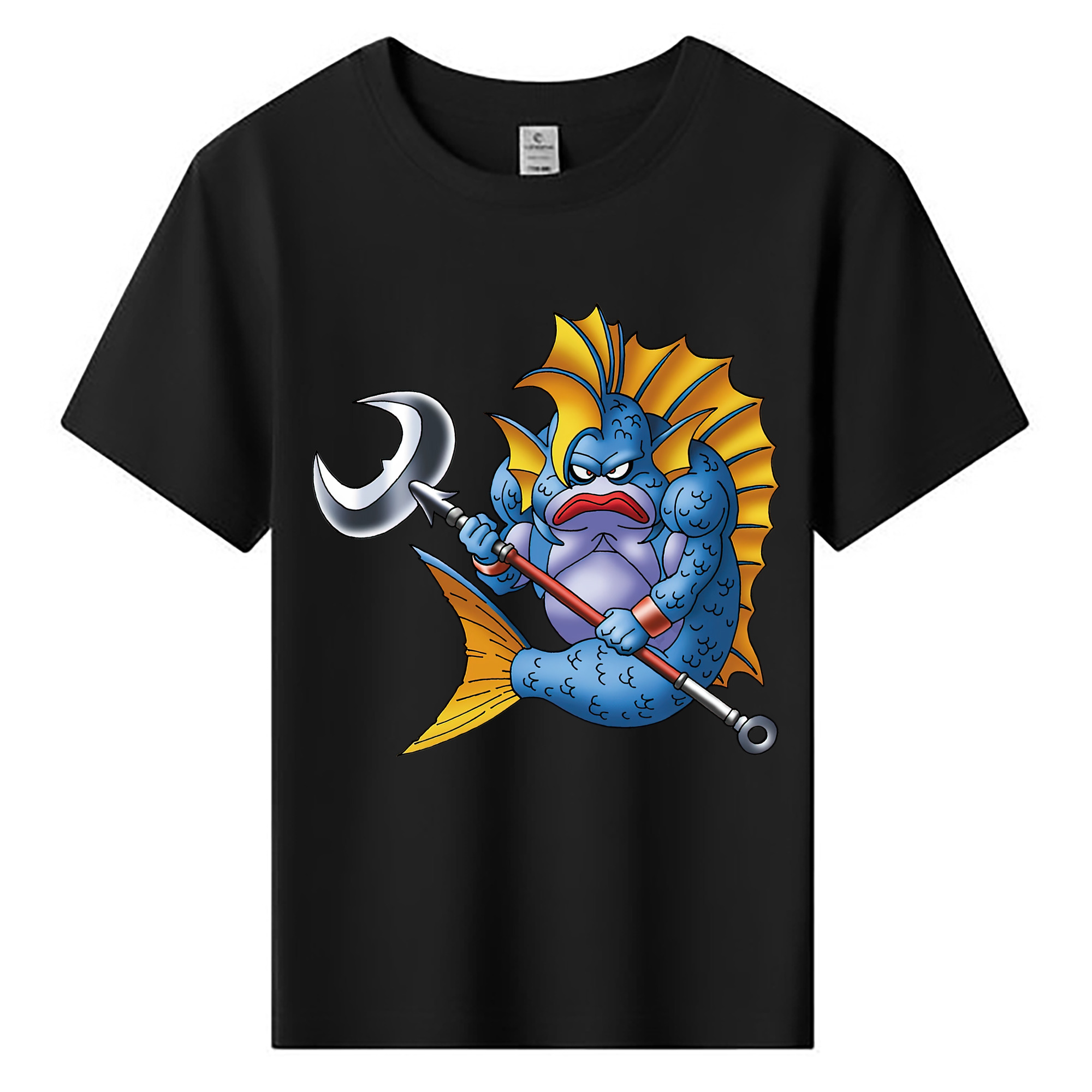 （画像用） ドラゴンクエスト Doragon Kuesuto Dragon Quest 綿100％キッズTシャツ（フロントプリント）