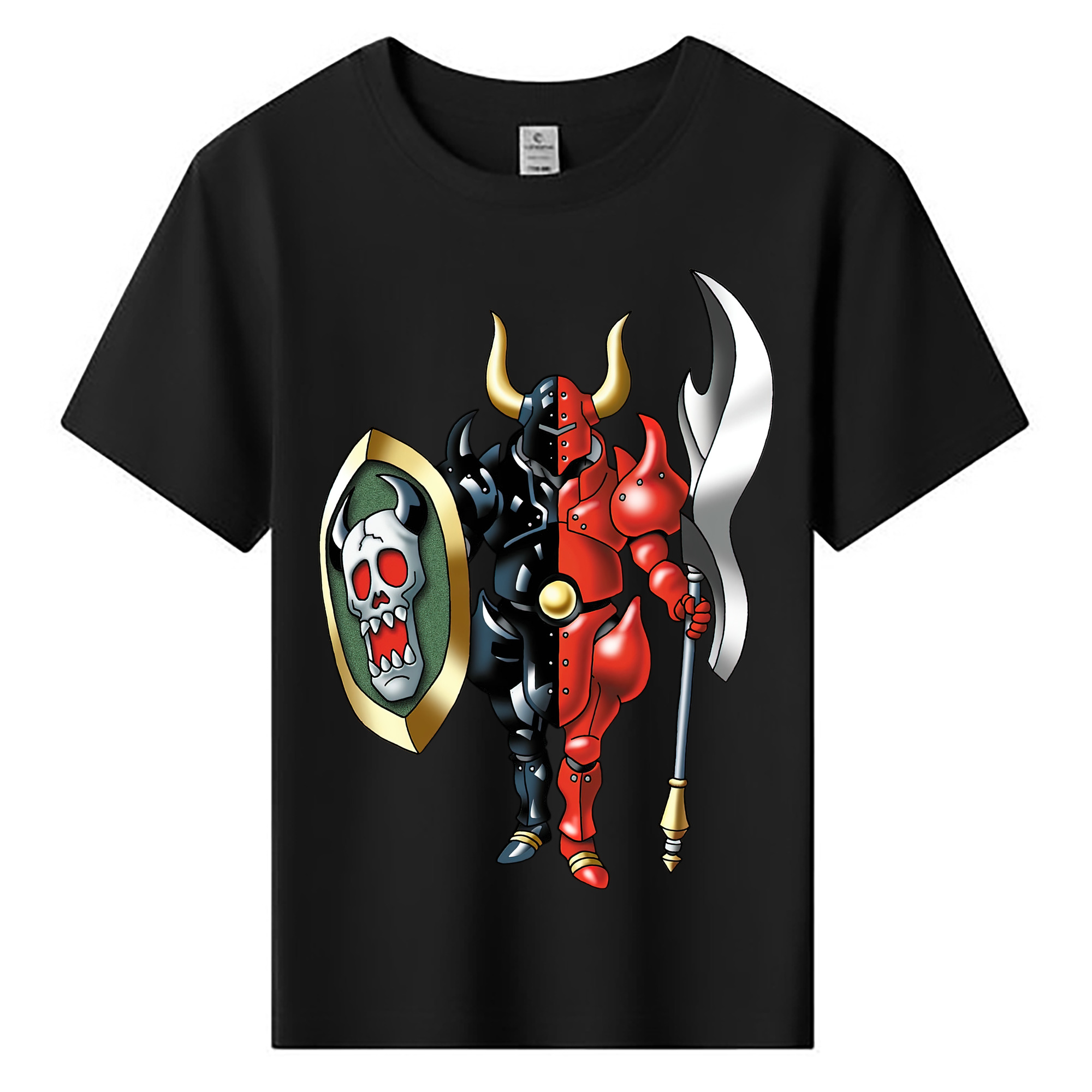 （画像用） ドラゴンクエスト Doragon Kuesuto Dragon Quest 綿100％キッズTシャツ（フロントプリント）