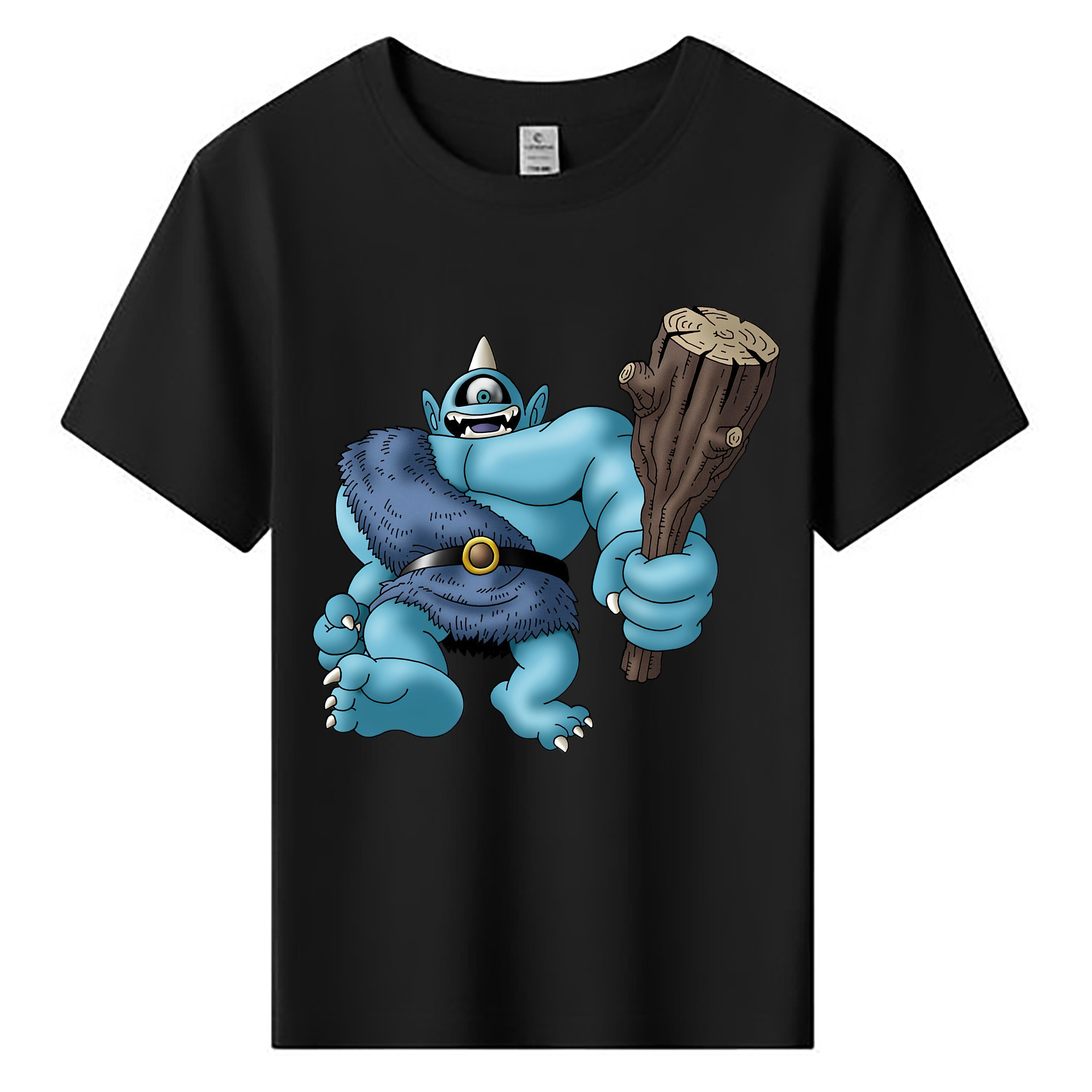 （画像用） ドラゴンクエスト Doragon Kuesuto Dragon Quest 綿100％キッズTシャツ（フロントプリント）