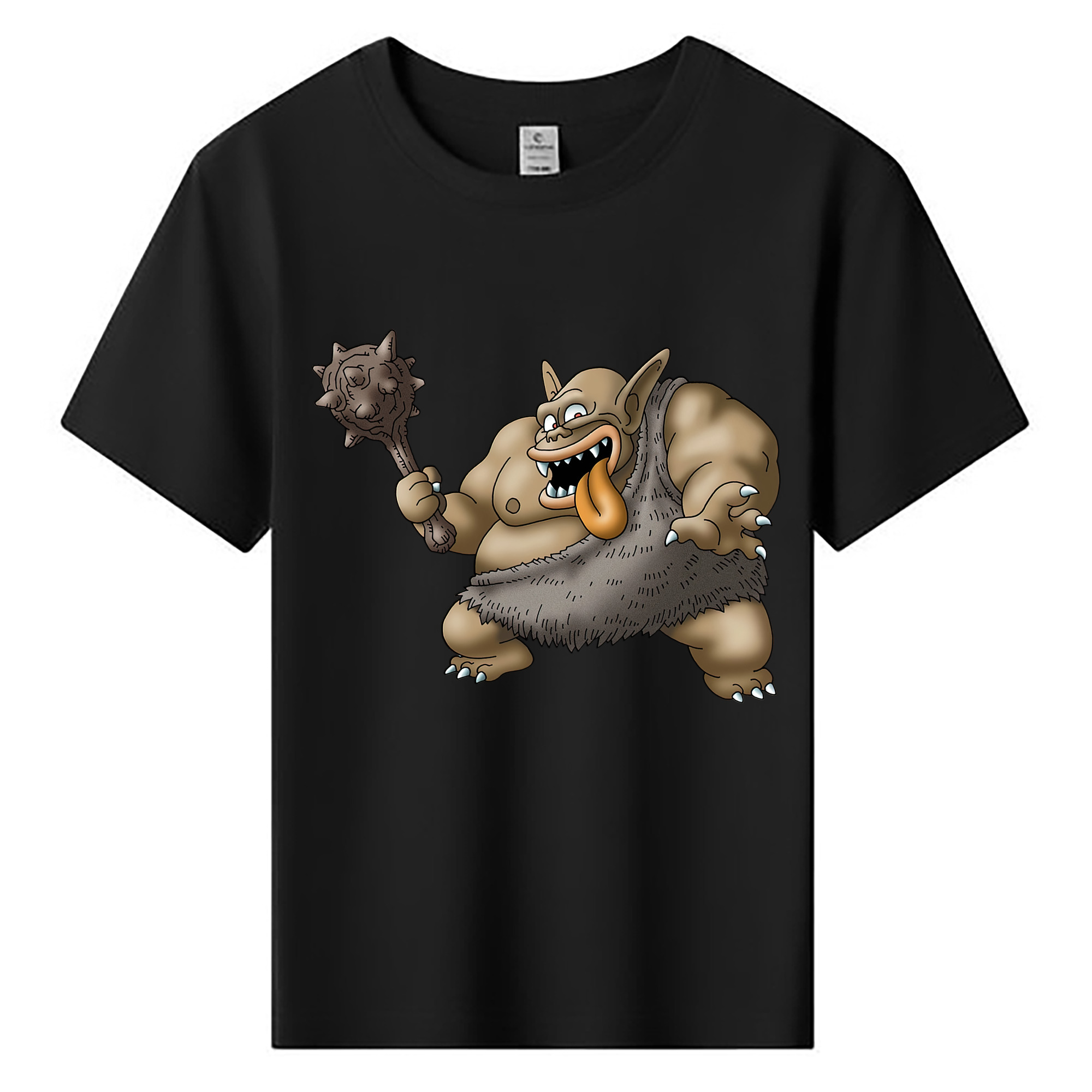 （画像用） ドラゴンクエスト Doragon Kuesuto Dragon Quest 綿100％キッズTシャツ（フロントプリント）