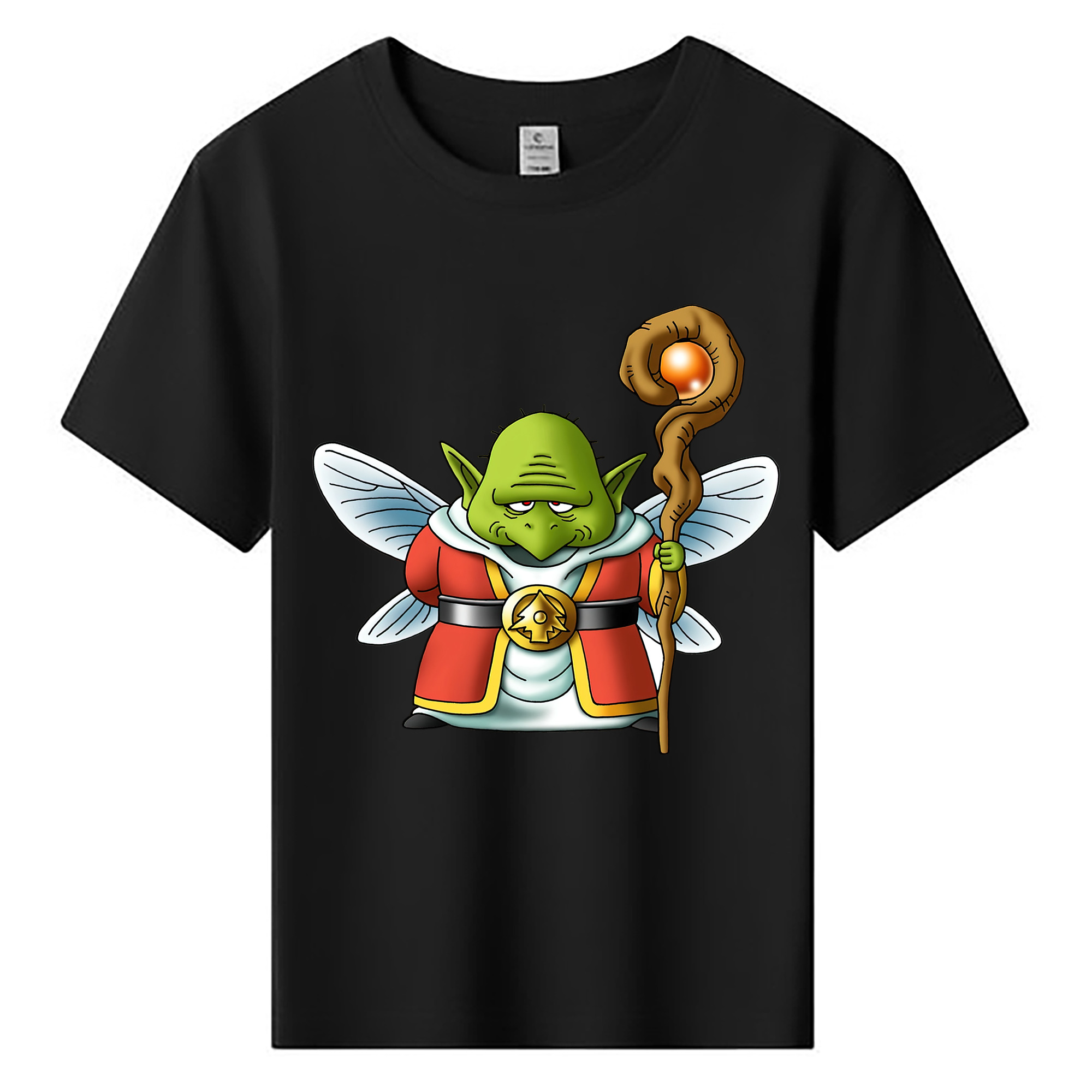 （画像用） ドラゴンクエスト Doragon Kuesuto Dragon Quest 綿100％キッズTシャツ（フロントプリント）