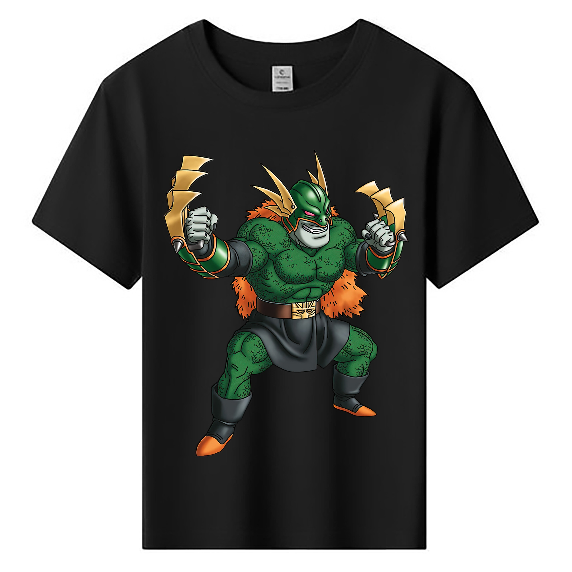 （画像用） ドラゴンクエスト Doragon Kuesuto Dragon Quest 綿100％キッズTシャツ（フロントプリント）