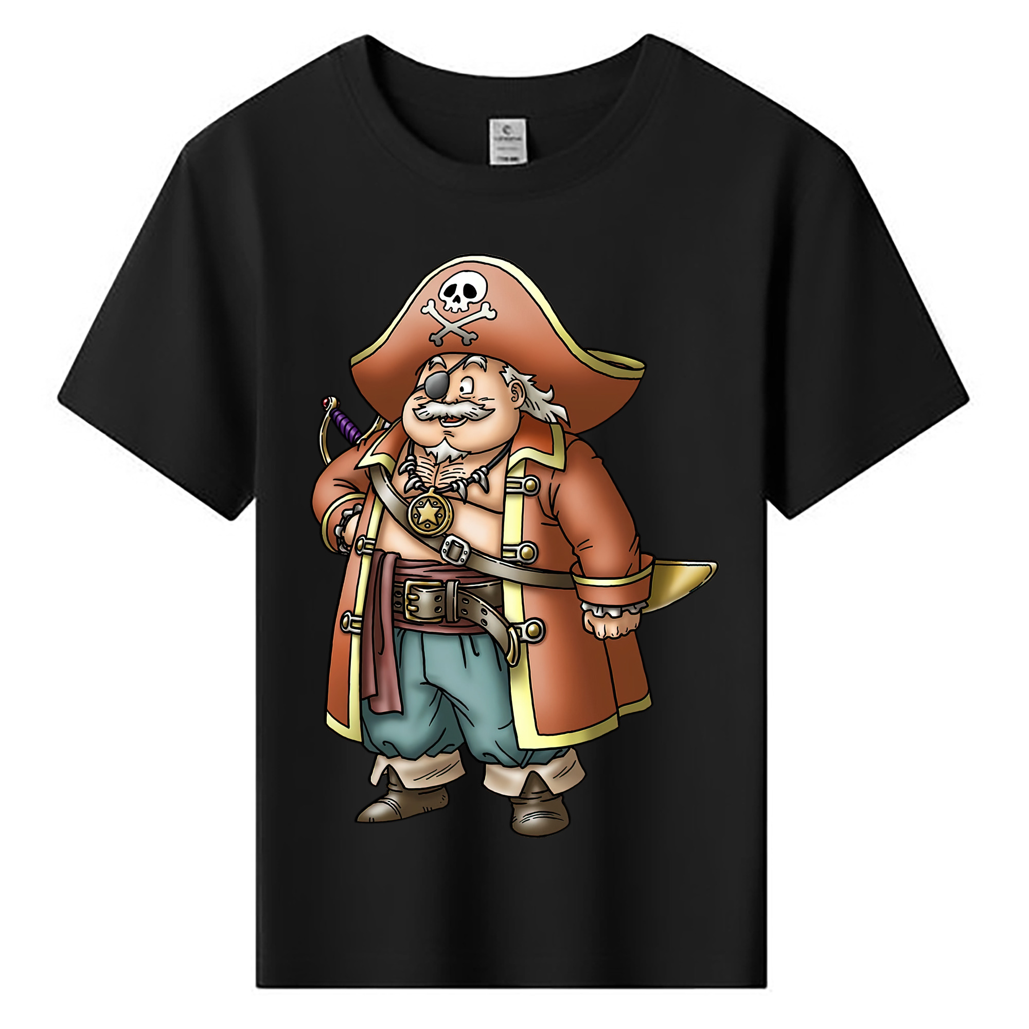 （画像用） ドラゴンクエスト Doragon Kuesuto Dragon Quest 綿100％キッズTシャツ（フロントプリント）