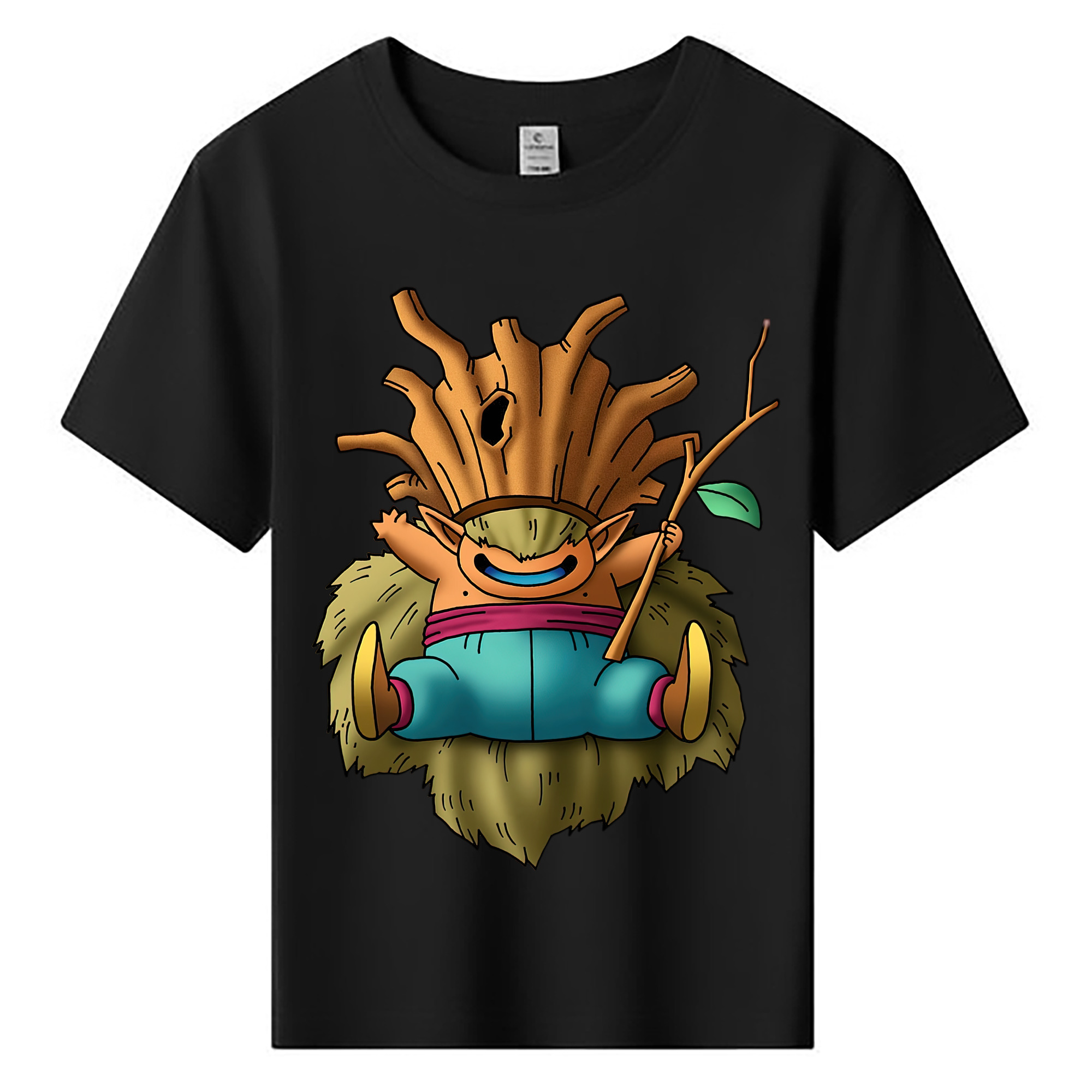 （画像用） ドラゴンクエスト Doragon Kuesuto Dragon Quest 綿100％キッズTシャツ（フロントプリント）
