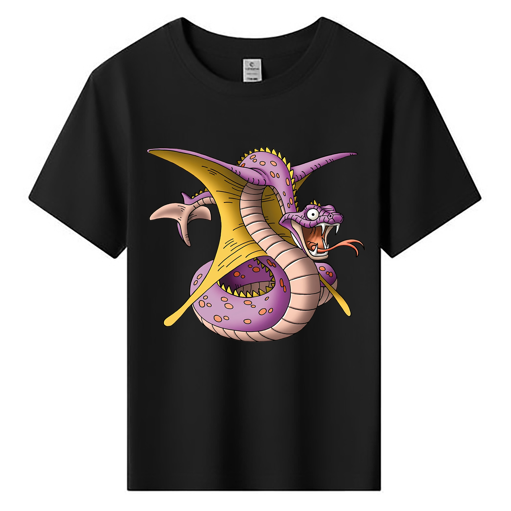 （画像用） ドラゴンクエスト Doragon Kuesuto Dragon Quest 綿100％キッズTシャツ（フロントプリント）