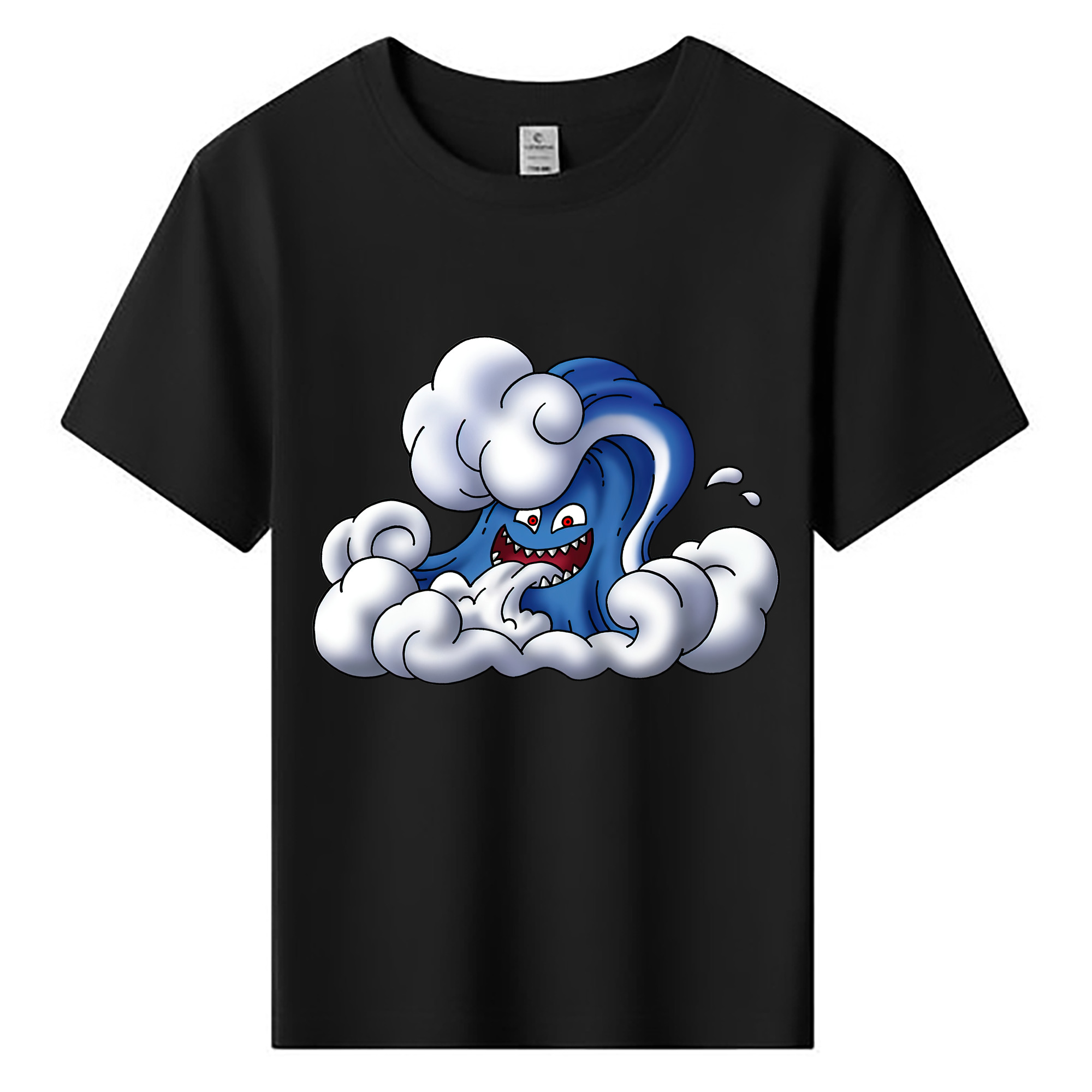 （画像用） ドラゴンクエスト Doragon Kuesuto Dragon Quest 綿100％キッズTシャツ（フロントプリント）
