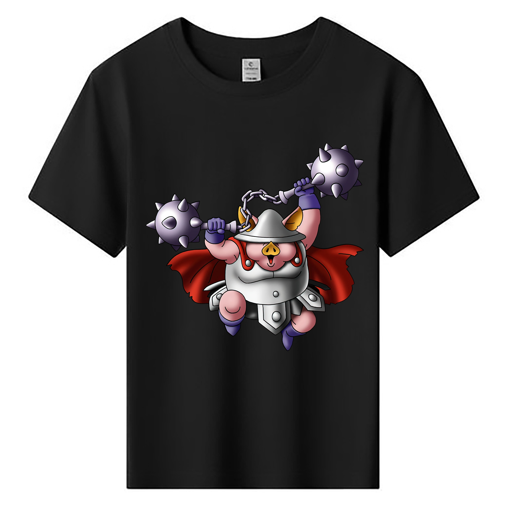 （画像用） ドラゴンクエスト Doragon Kuesuto Dragon Quest 綿100％キッズTシャツ（フロントプリント）