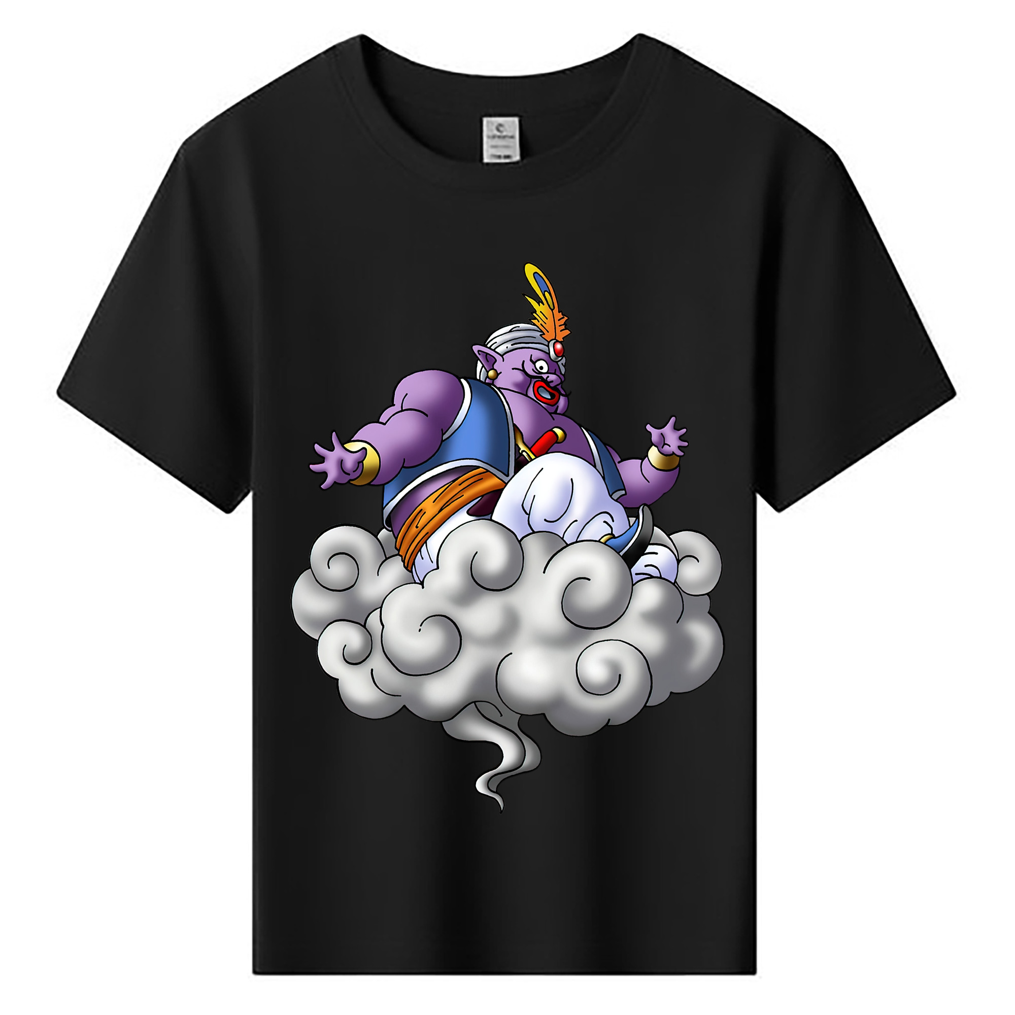 （画像用） ドラゴンクエスト Doragon Kuesuto Dragon Quest 綿100％キッズTシャツ（フロントプリント）