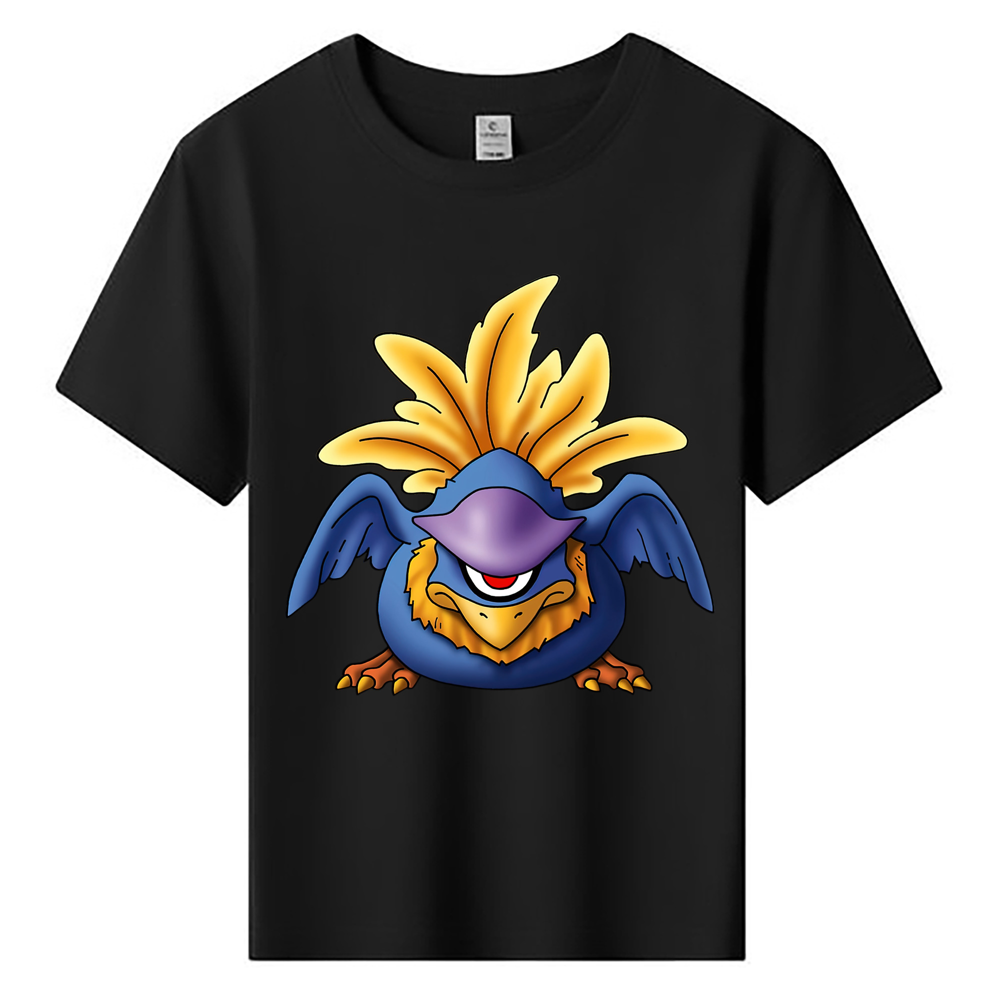 （画像用） ドラゴンクエスト Doragon Kuesuto Dragon Quest 綿100％キッズTシャツ（フロントプリント）