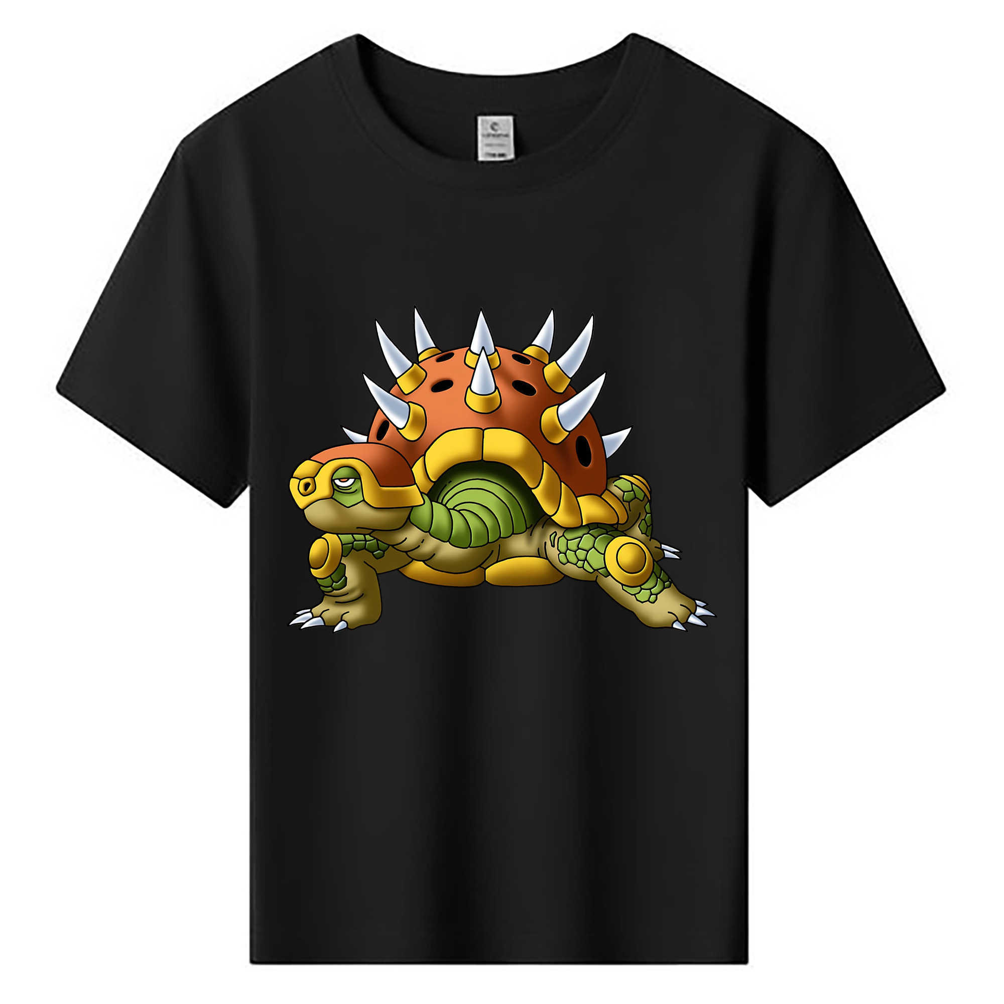 （画像用） ドラゴンクエスト Doragon Kuesuto Dragon Quest 綿100％キッズTシャツ（フロントプリント）