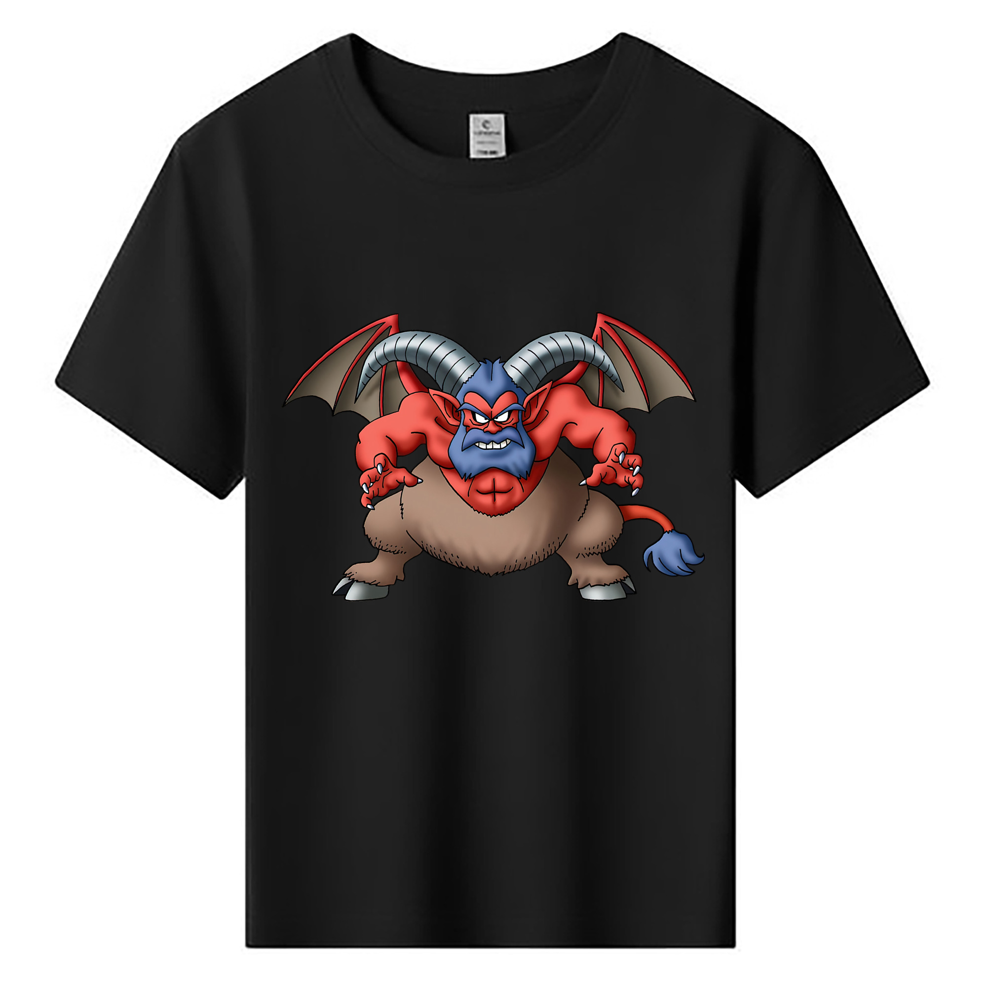 （画像用） ドラゴンクエスト Doragon Kuesuto Dragon Quest 綿100％キッズTシャツ（フロントプリント）