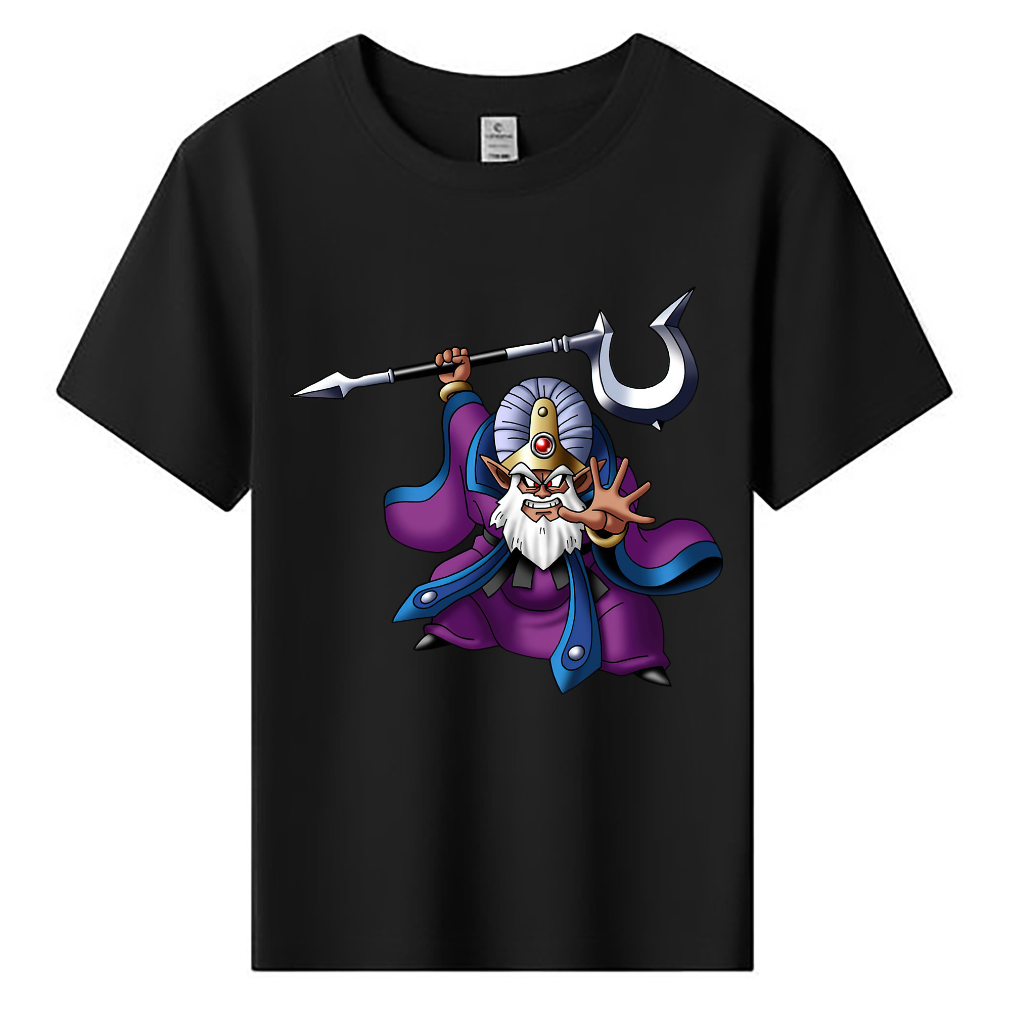 （画像用） ドラゴンクエスト Doragon Kuesuto Dragon Quest 綿100％キッズTシャツ（フロントプリント）