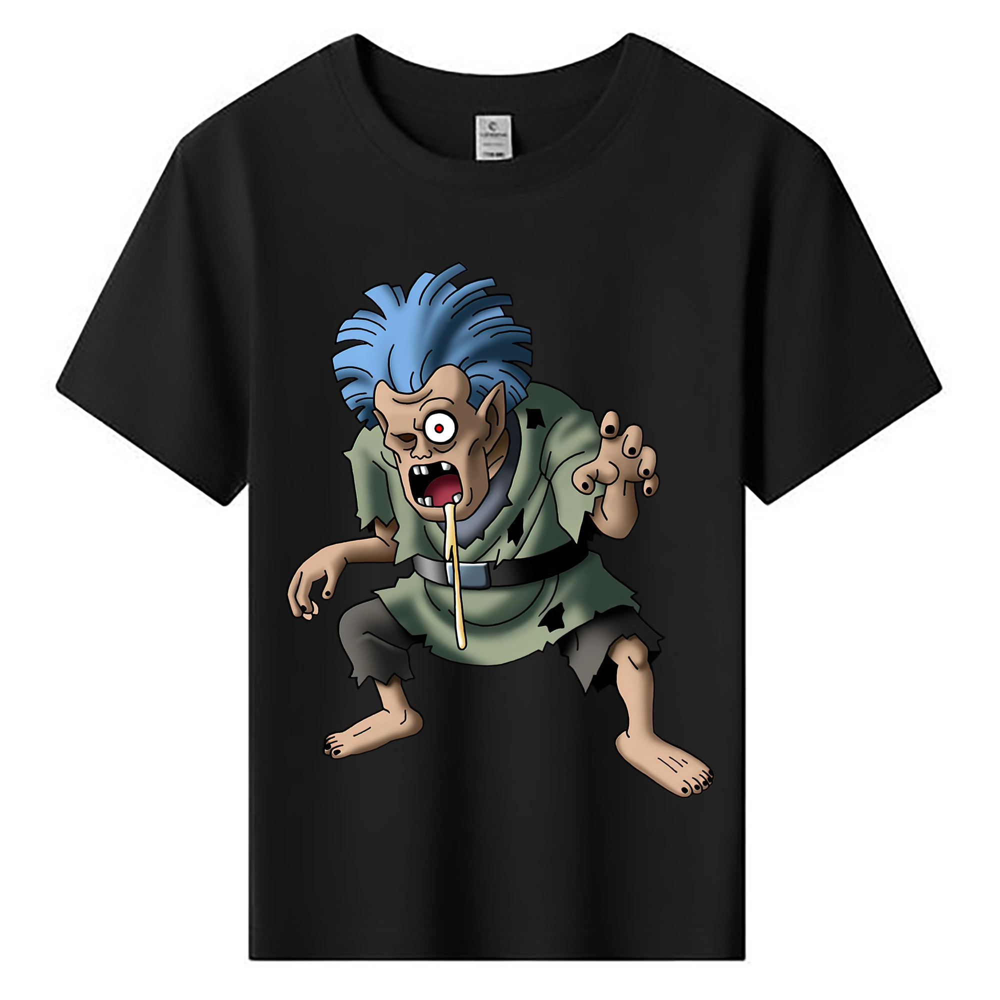 （画像用） ドラゴンクエスト Doragon Kuesuto Dragon Quest 綿100％キッズTシャツ（フロントプリント）