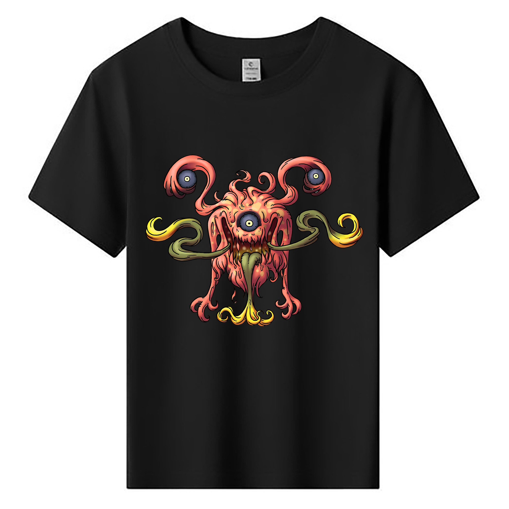（画像用） ドラゴンクエスト Doragon Kuesuto Dragon Quest 綿100％キッズTシャツ（フロントプリント）