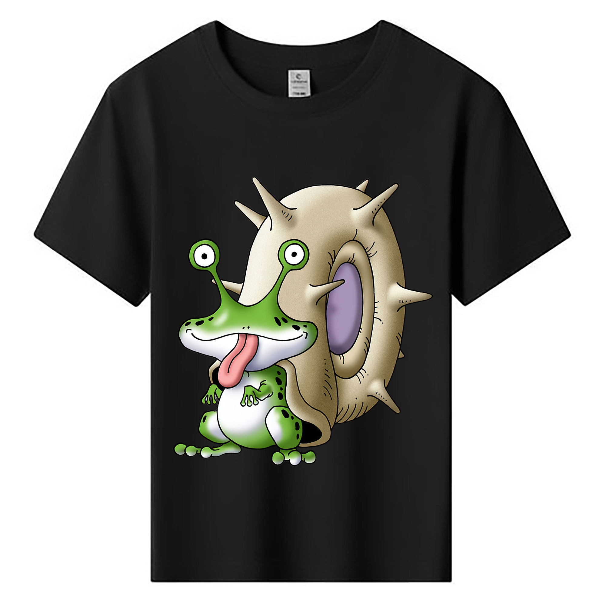 （画像用） ドラゴンクエスト Doragon Kuesuto Dragon Quest 綿100％キッズTシャツ（フロントプリント）
