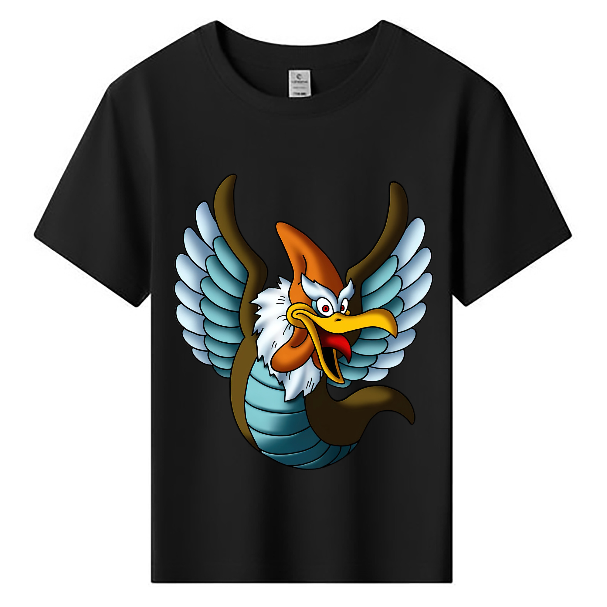 （画像用） ドラゴンクエスト Doragon Kuesuto Dragon Quest 綿100％キッズTシャツ（フロントプリント）