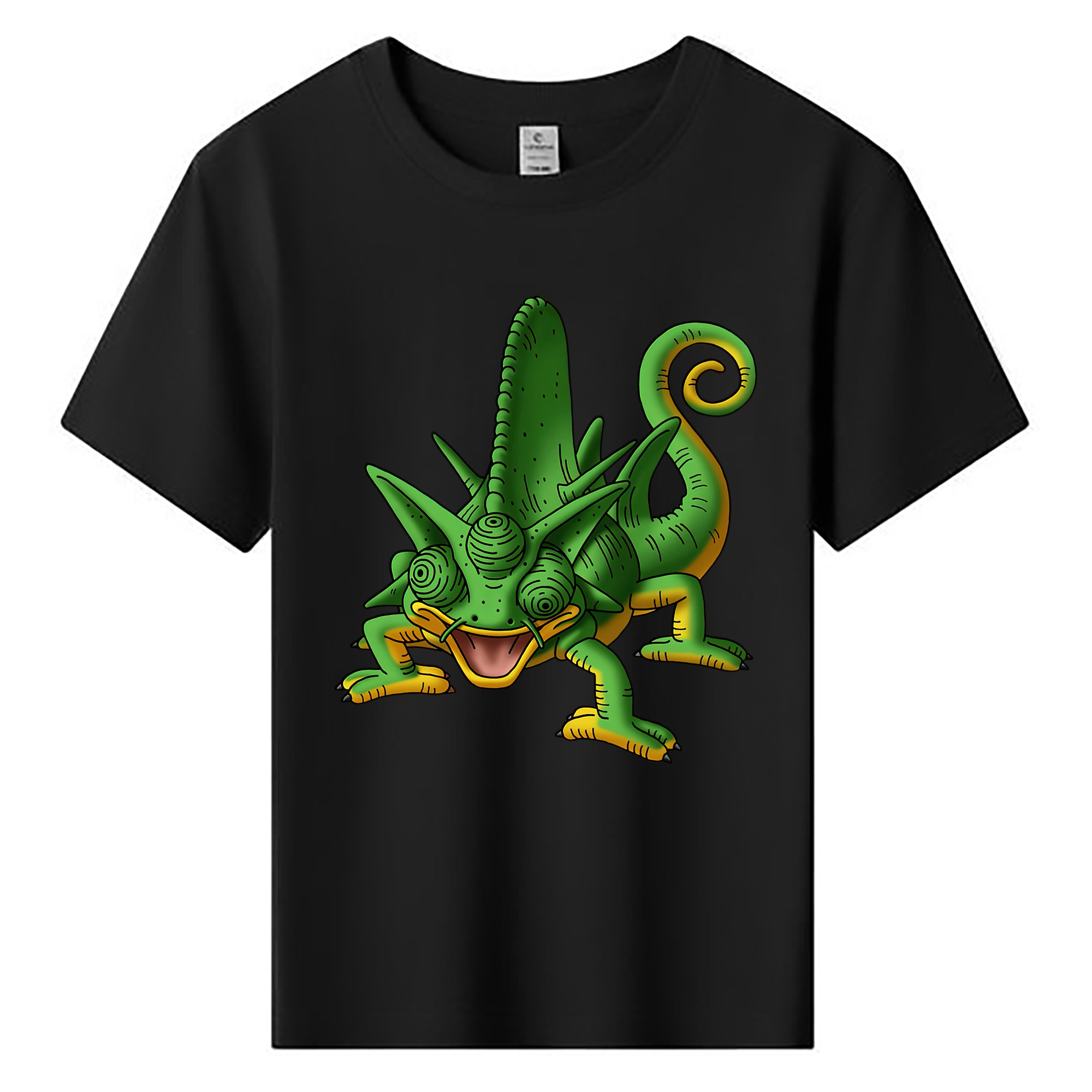 （画像用） ドラゴンクエスト Doragon Kuesuto Dragon Quest 綿100％キッズTシャツ（フロントプリント）