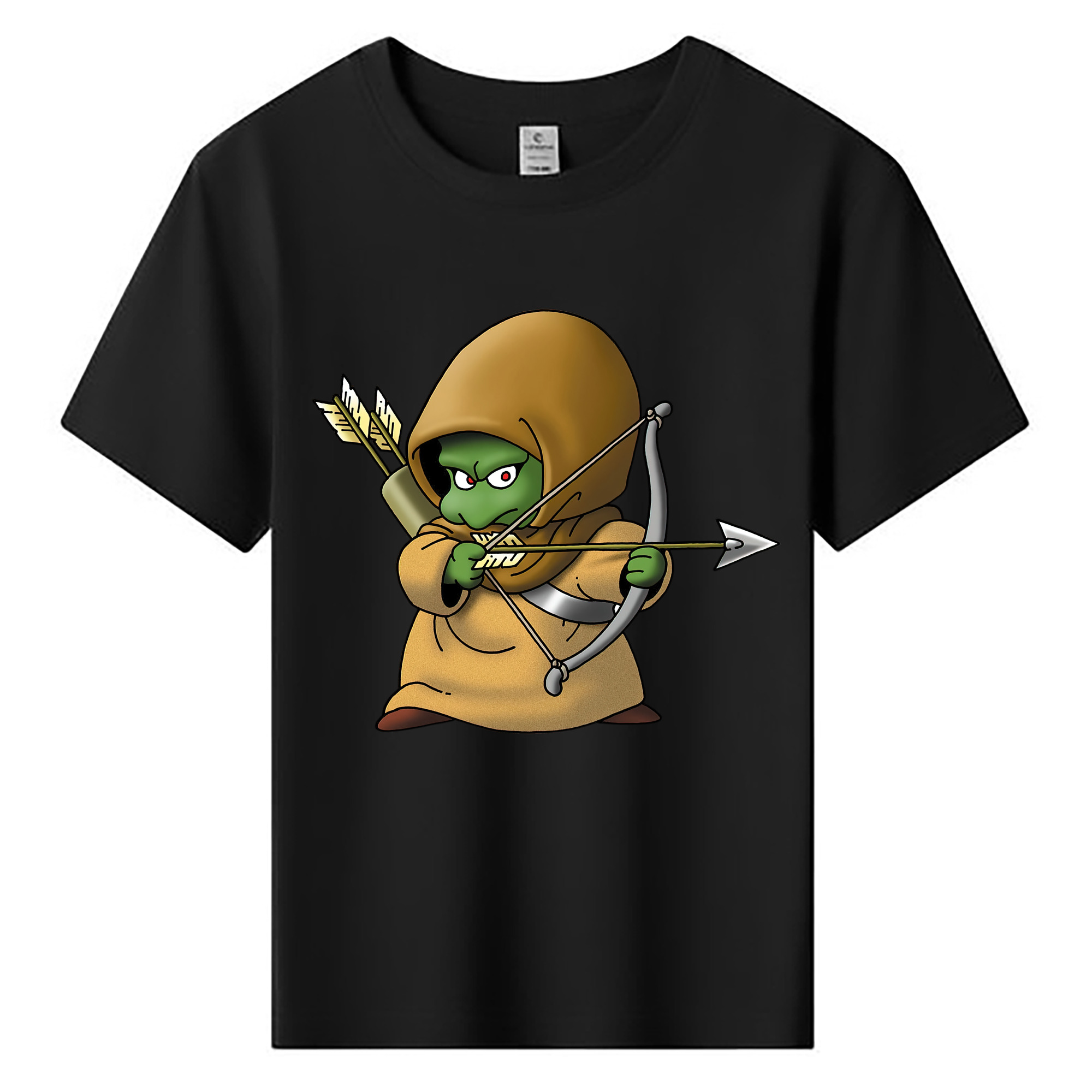（画像用） ドラゴンクエスト Doragon Kuesuto Dragon Quest 綿100％キッズTシャツ（フロントプリント）