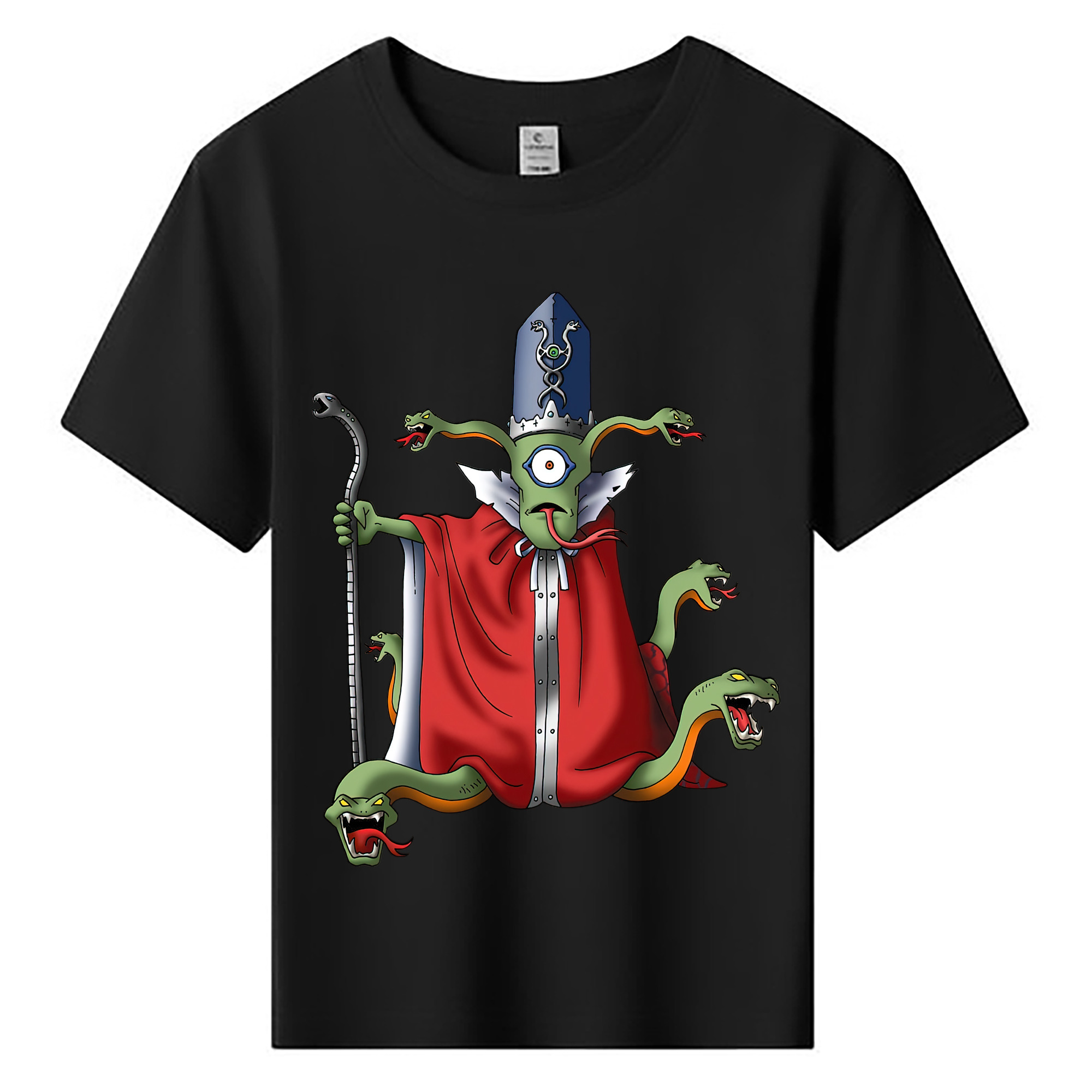 （画像用） ドラゴンクエスト Doragon Kuesuto Dragon Quest 綿100％キッズTシャツ（フロントプリント）