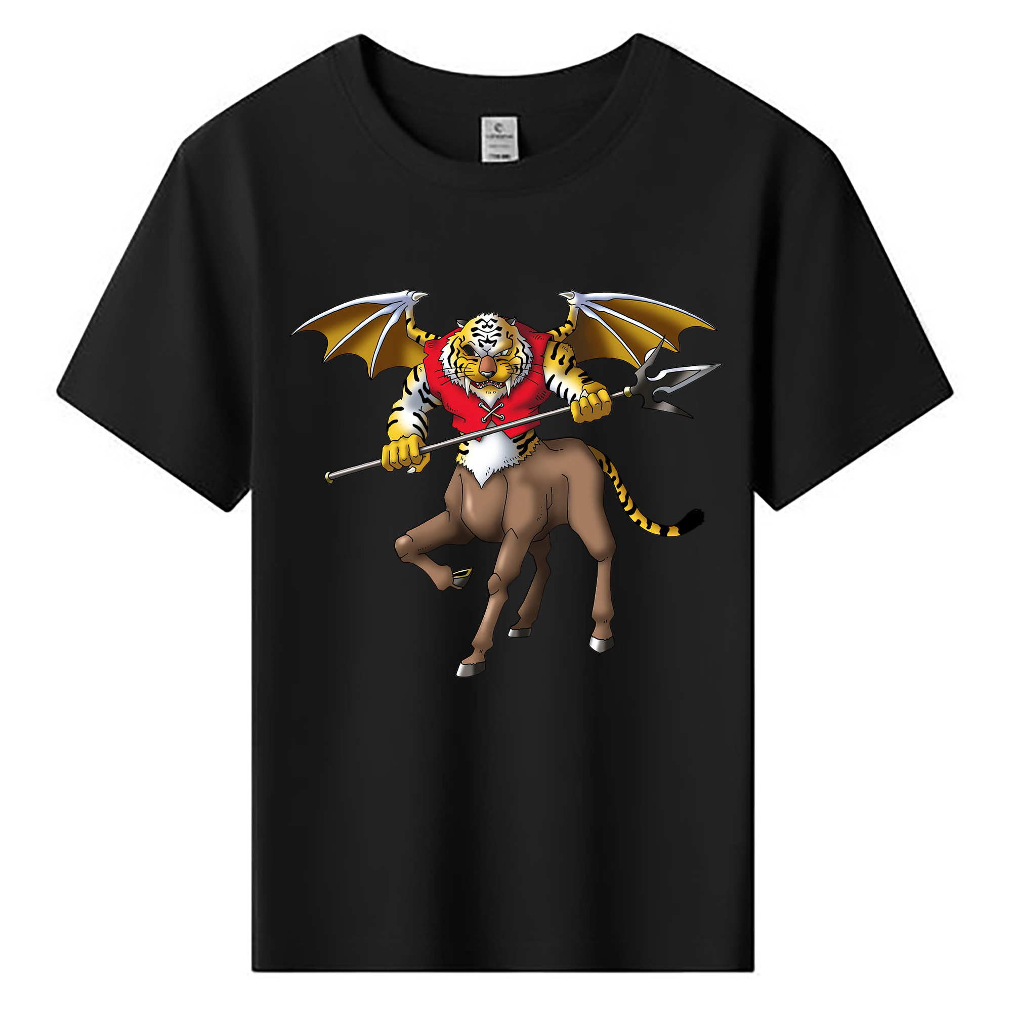 （画像用） ドラゴンクエスト Doragon Kuesuto Dragon Quest 綿100％キッズTシャツ（フロントプリント）