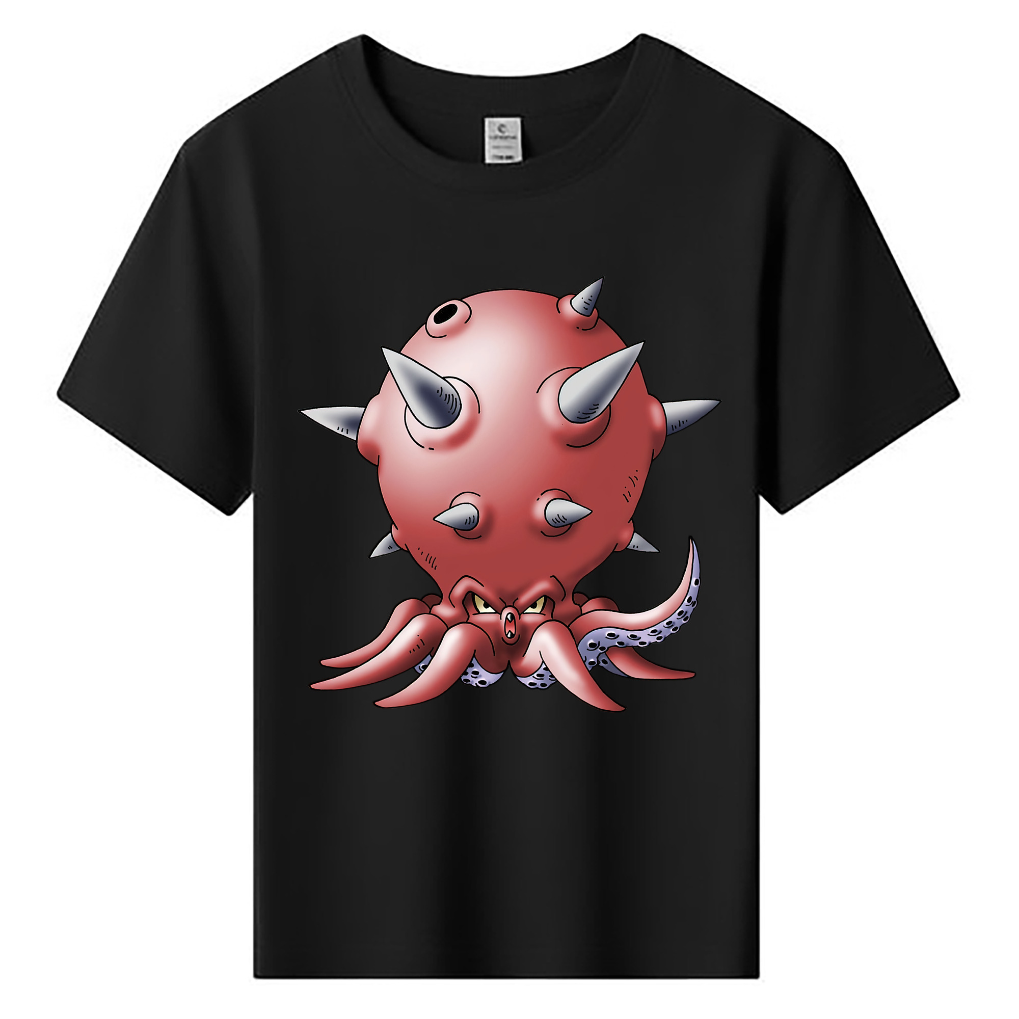 （画像用） ドラゴンクエスト Doragon Kuesuto Dragon Quest 綿100％キッズTシャツ（フロントプリント）