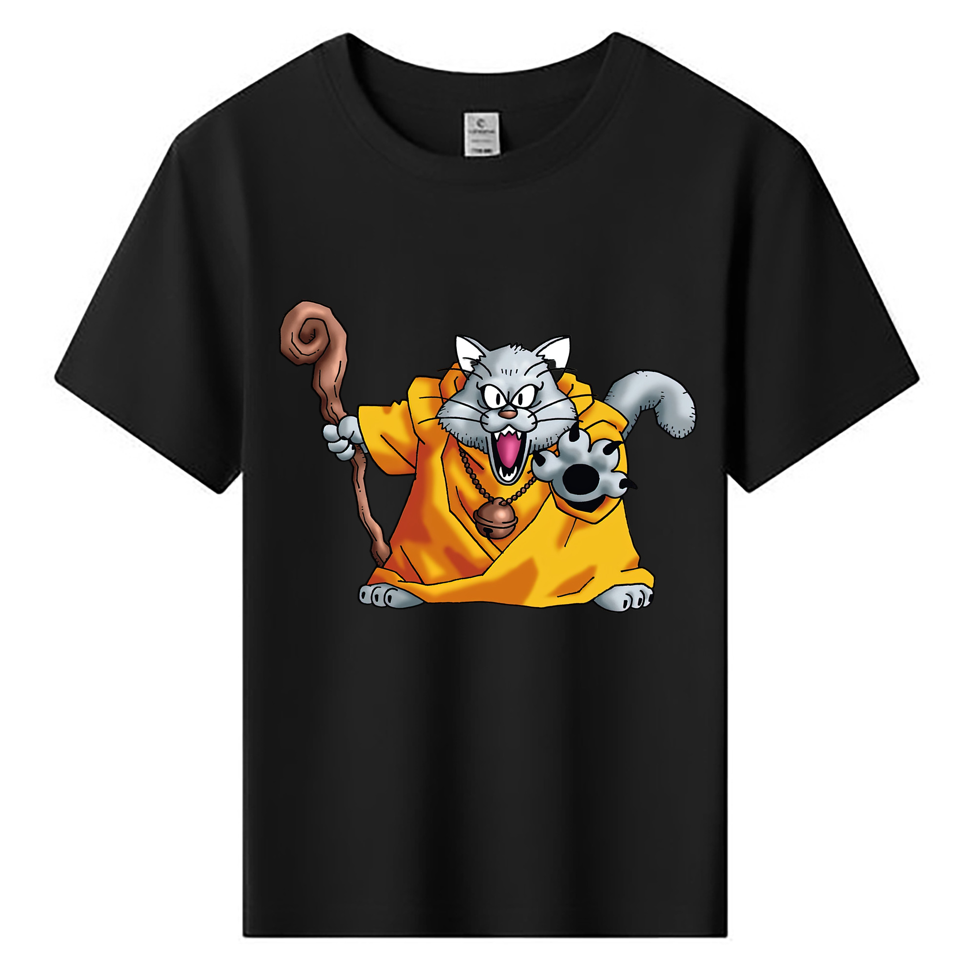 （画像用） ドラゴンクエスト Doragon Kuesuto Dragon Quest 綿100％キッズTシャツ（フロントプリント）