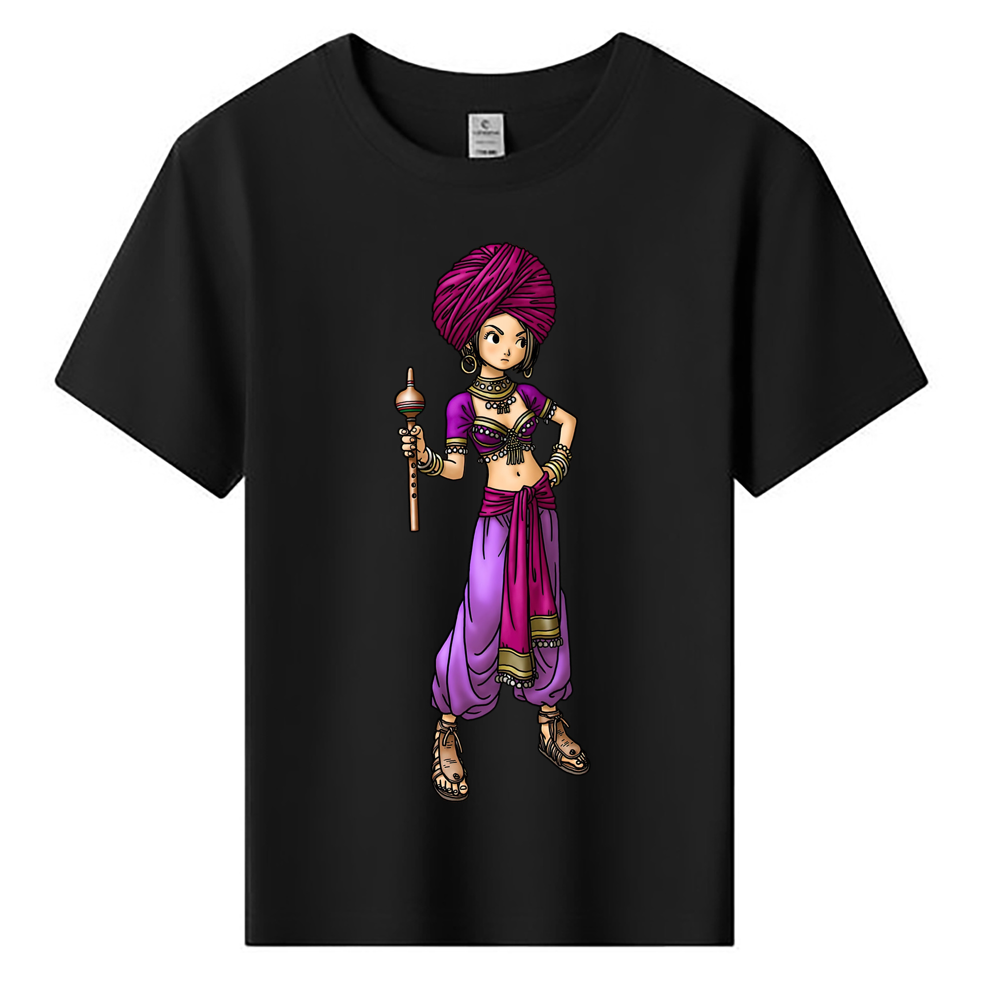 （画像用） ドラゴンクエスト Doragon Kuesuto Dragon Quest 綿100％キッズTシャツ（フロントプリント）