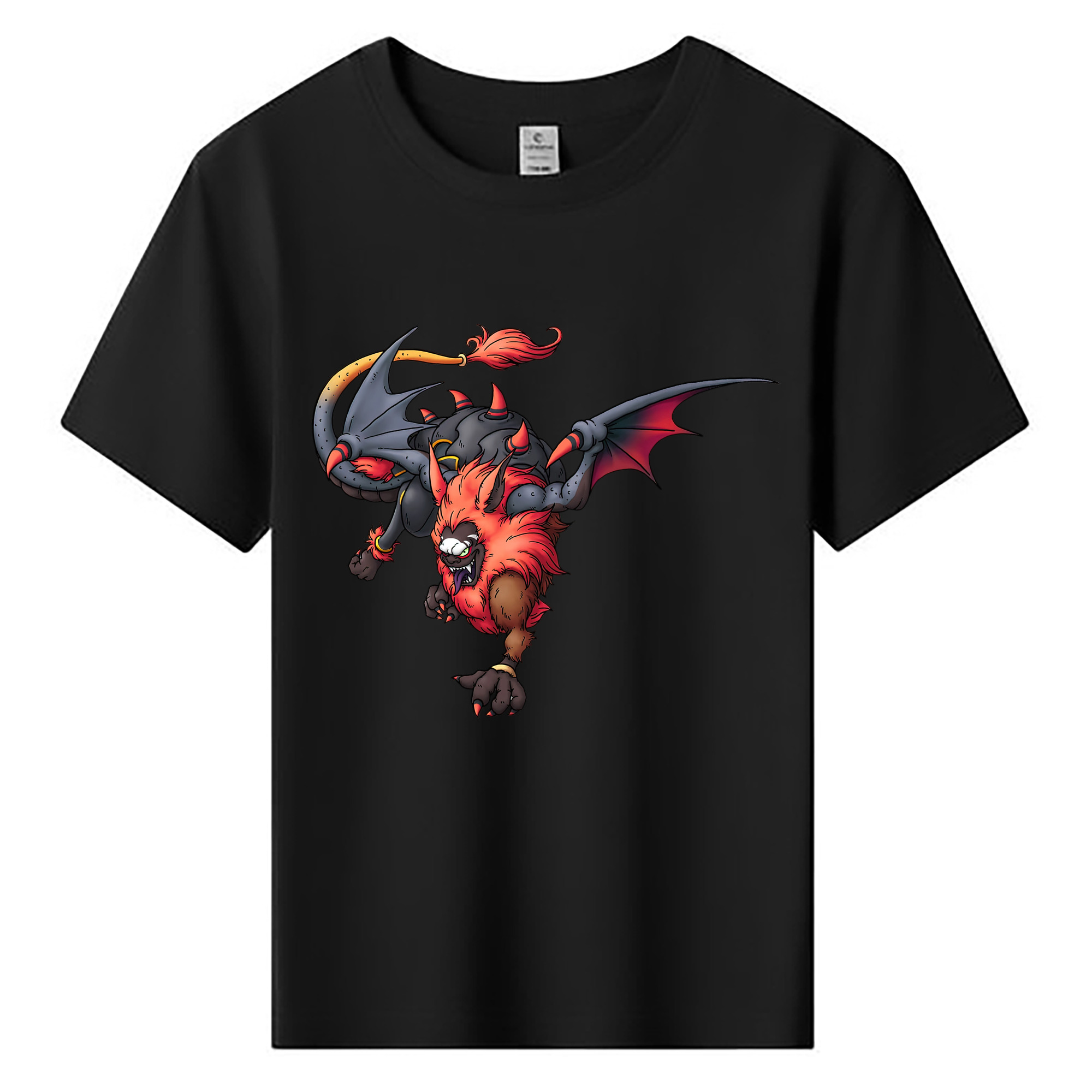 （画像用） ドラゴンクエスト Doragon Kuesuto Dragon Quest 綿100％キッズTシャツ（フロントプリント）