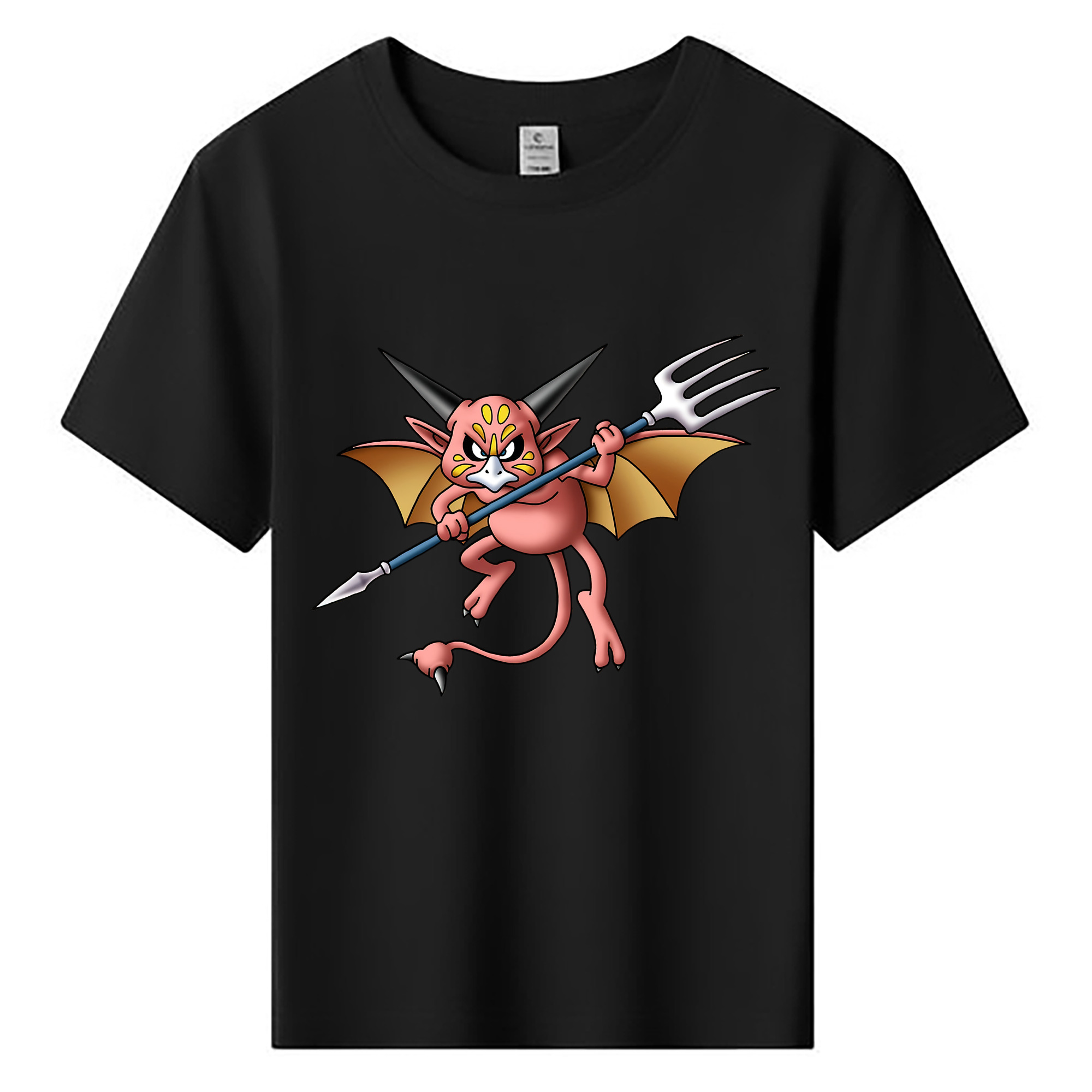 （画像用） ドラゴンクエスト Doragon Kuesuto Dragon Quest 綿100％キッズTシャツ（フロントプリント）