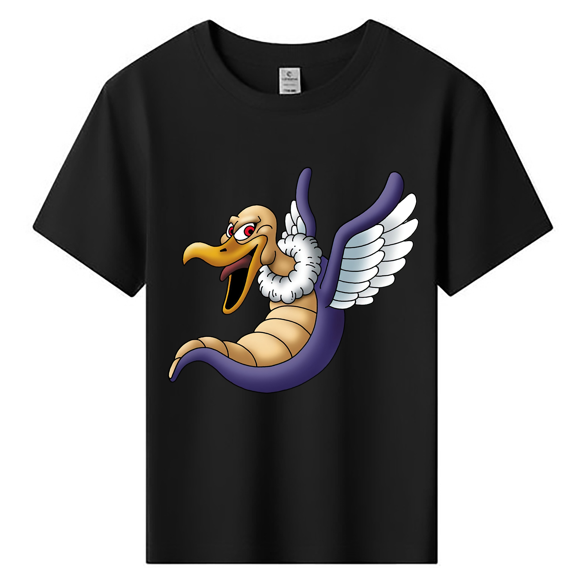 （画像用） ドラゴンクエスト Doragon Kuesuto Dragon Quest 綿100％キッズTシャツ（フロントプリント）