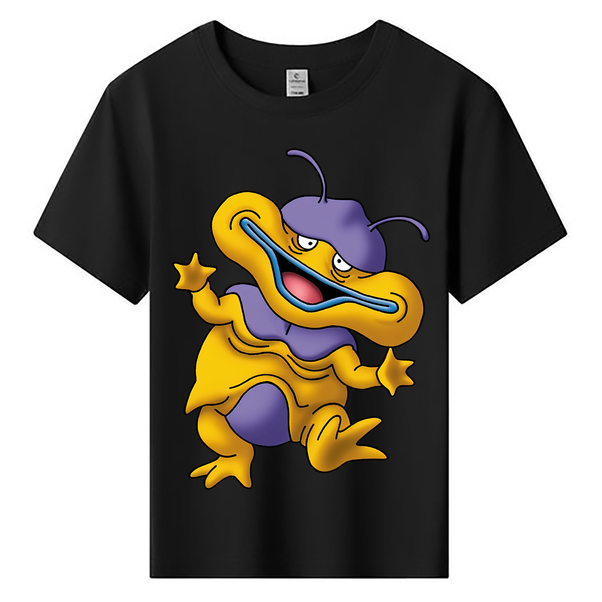（画像用） ドラゴンクエスト Doragon Kuesuto Dragon Quest 綿100％キッズTシャツ（フロントプリント）