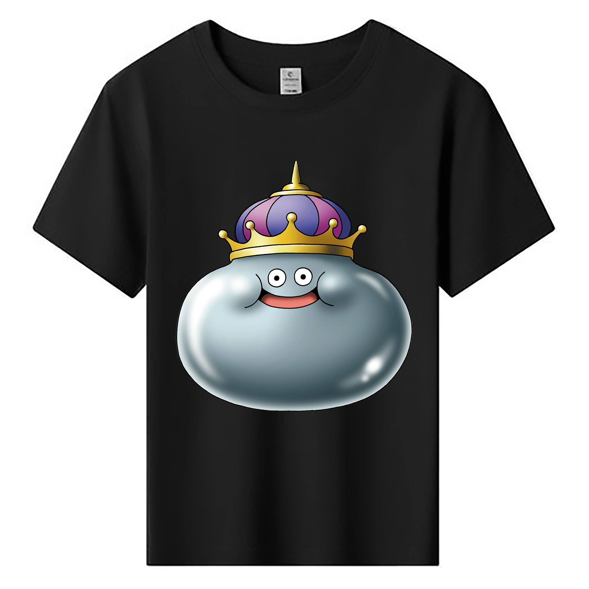 （画像用） ドラゴンクエスト Doragon Kuesuto Dragon Quest 綿100％キッズTシャツ（フロントプリント）