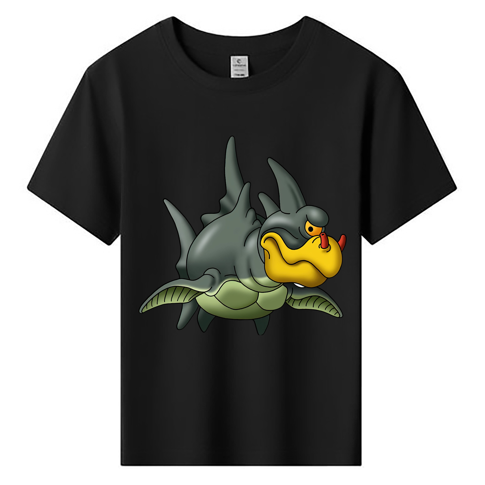 （画像用） ドラゴンクエスト Doragon Kuesuto Dragon Quest 綿100％キッズTシャツ（フロントプリント）