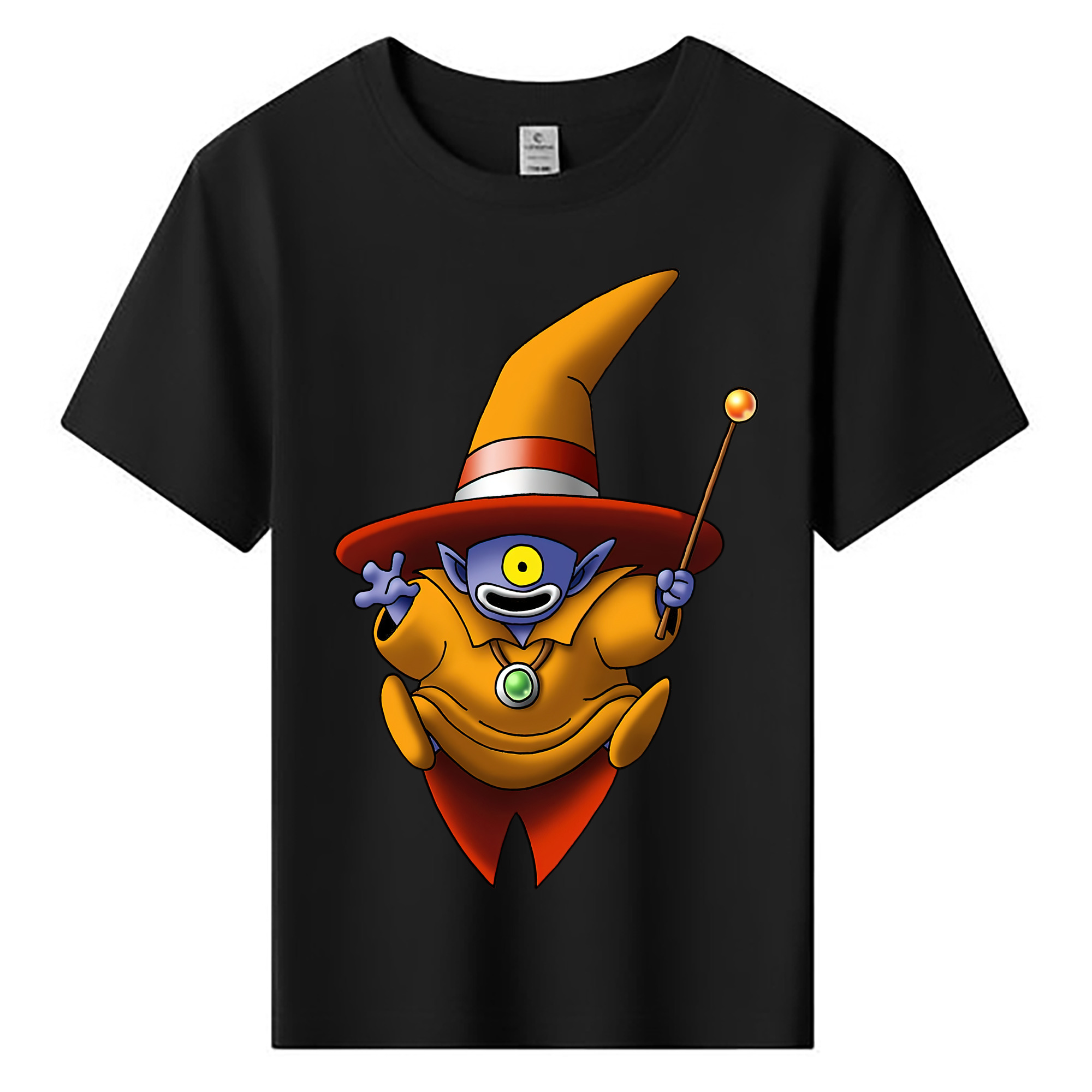 （画像用） ドラゴンクエスト Doragon Kuesuto Dragon Quest 綿100％キッズTシャツ（フロントプリント）