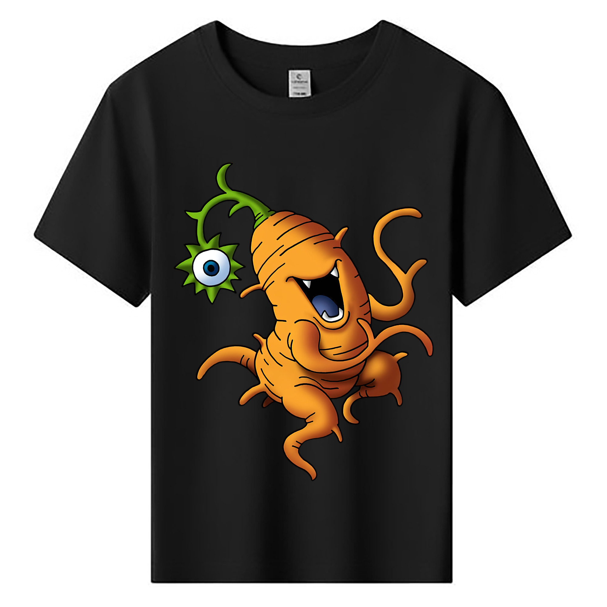 （画像用） ドラゴンクエスト Doragon Kuesuto Dragon Quest 綿100％キッズTシャツ（フロントプリント）