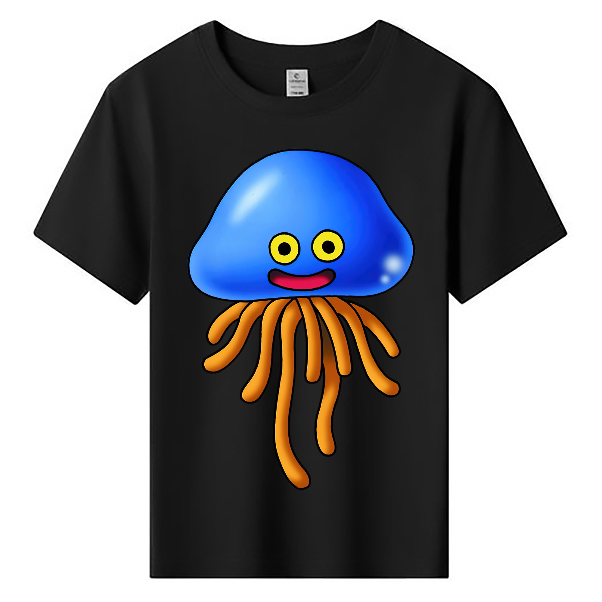 （画像用） ドラゴンクエスト Doragon Kuesuto Dragon Quest 綿100％キッズTシャツ（フロントプリント）