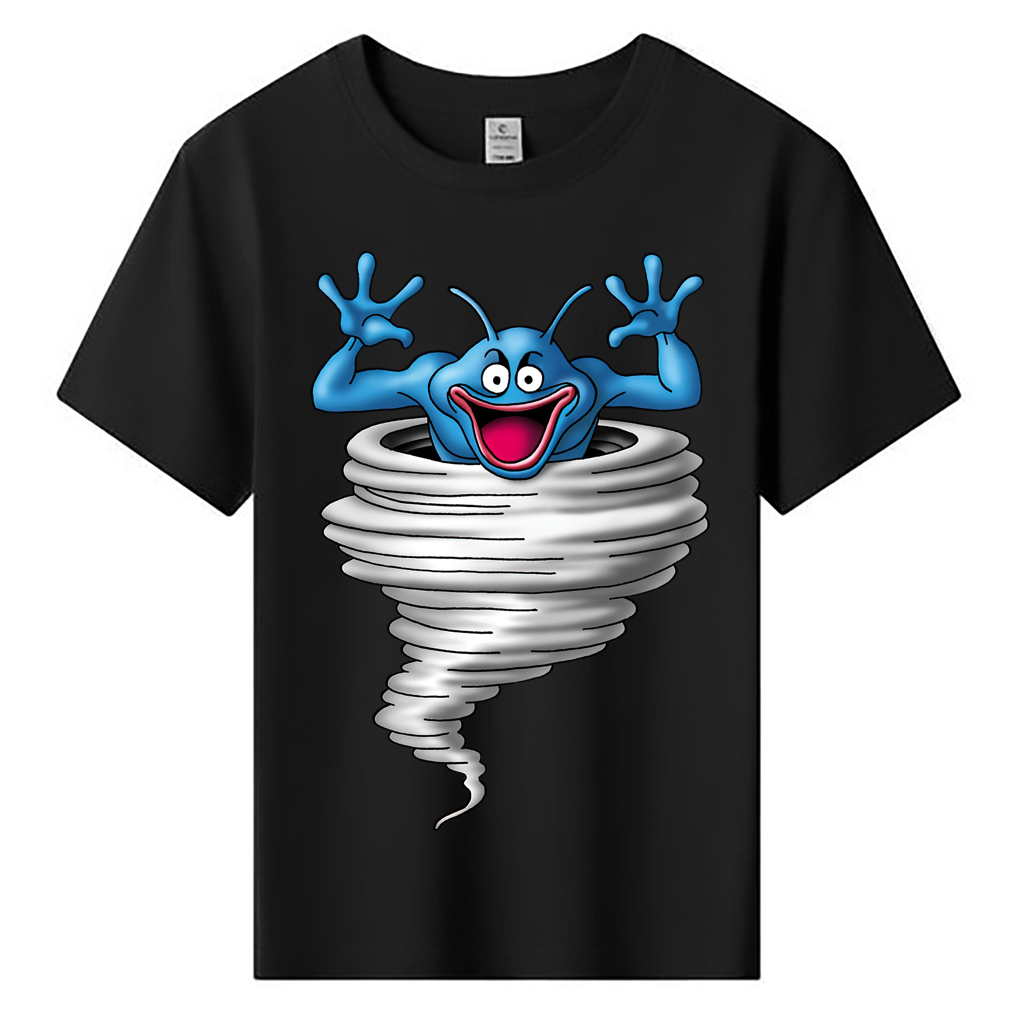 （画像用） ドラゴンクエスト Doragon Kuesuto Dragon Quest 綿100％キッズTシャツ（フロントプリント）