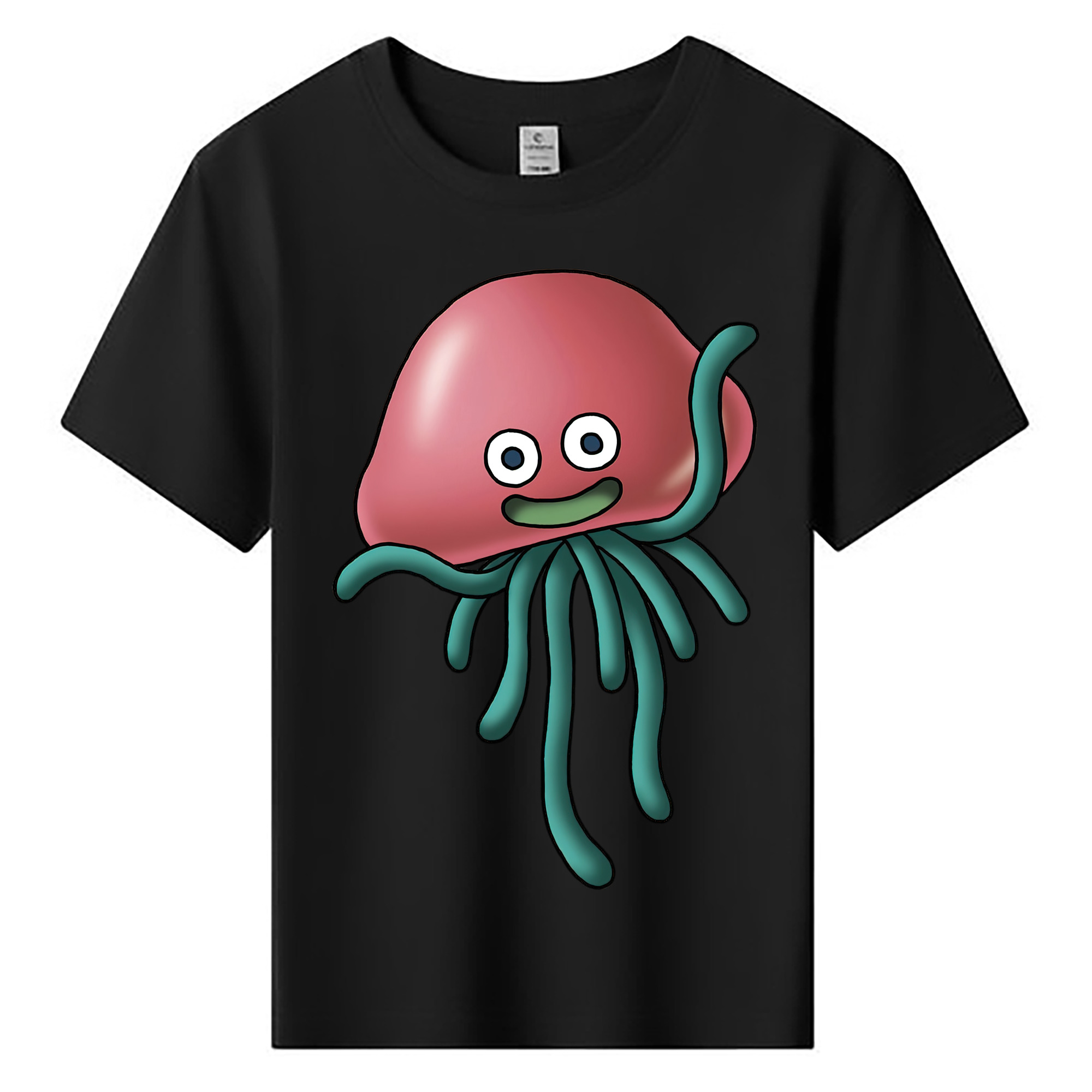 （画像用） ドラゴンクエスト Doragon Kuesuto Dragon Quest 綿100％キッズTシャツ（フロントプリント）