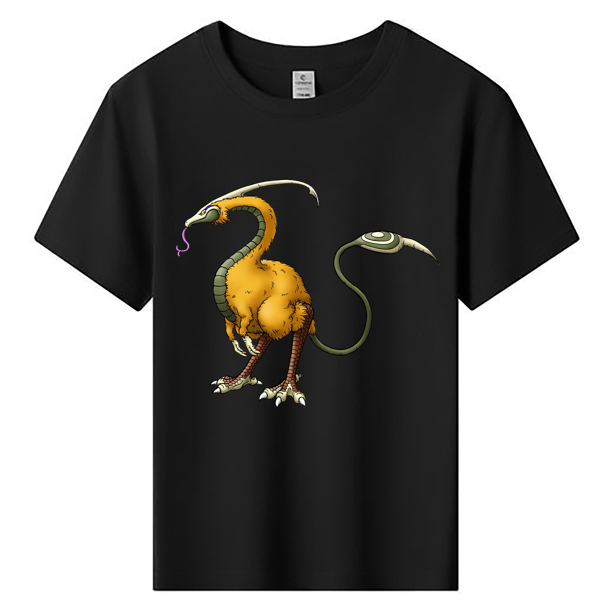 （画像用） ドラゴンクエスト Doragon Kuesuto Dragon Quest 綿100％キッズTシャツ（フロントプリント）
