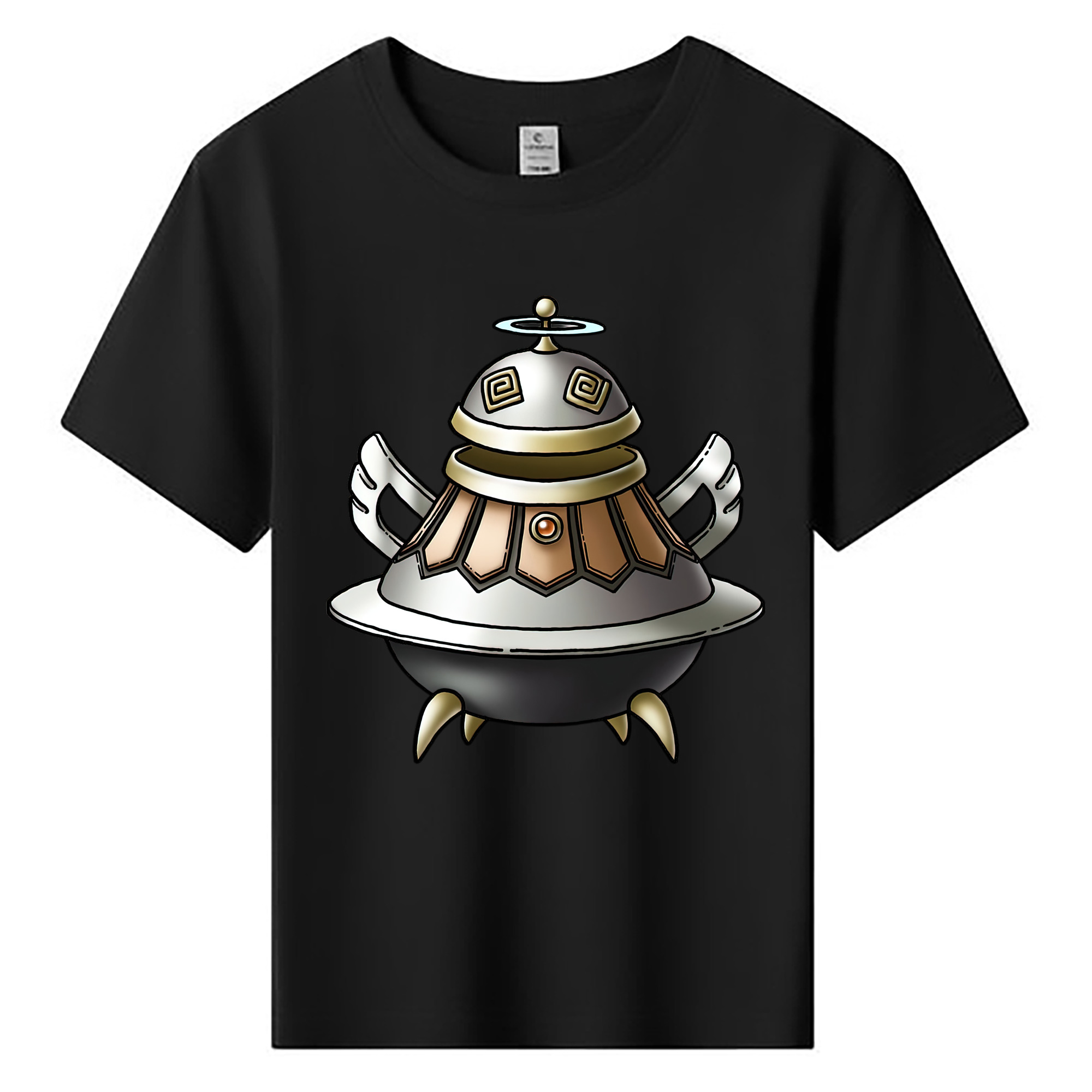 （画像用） ドラゴンクエスト Doragon Kuesuto Dragon Quest 綿100％キッズTシャツ（フロントプリント）