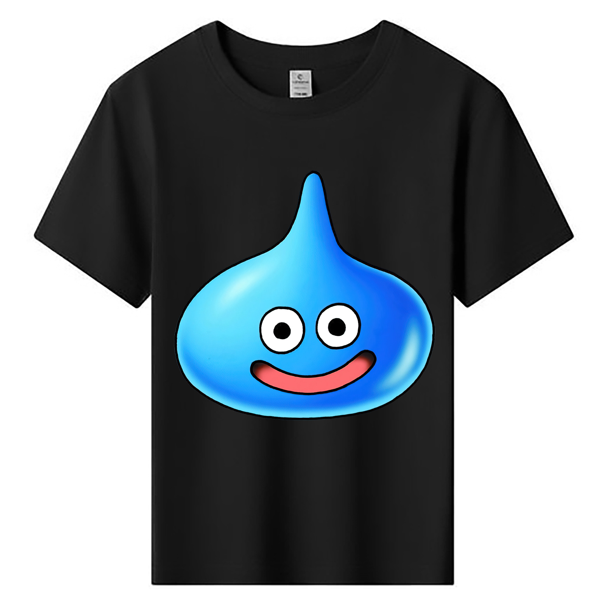 （画像用） ドラゴンクエスト Doragon Kuesuto Dragon Quest 綿100％キッズTシャツ（フロントプリント）