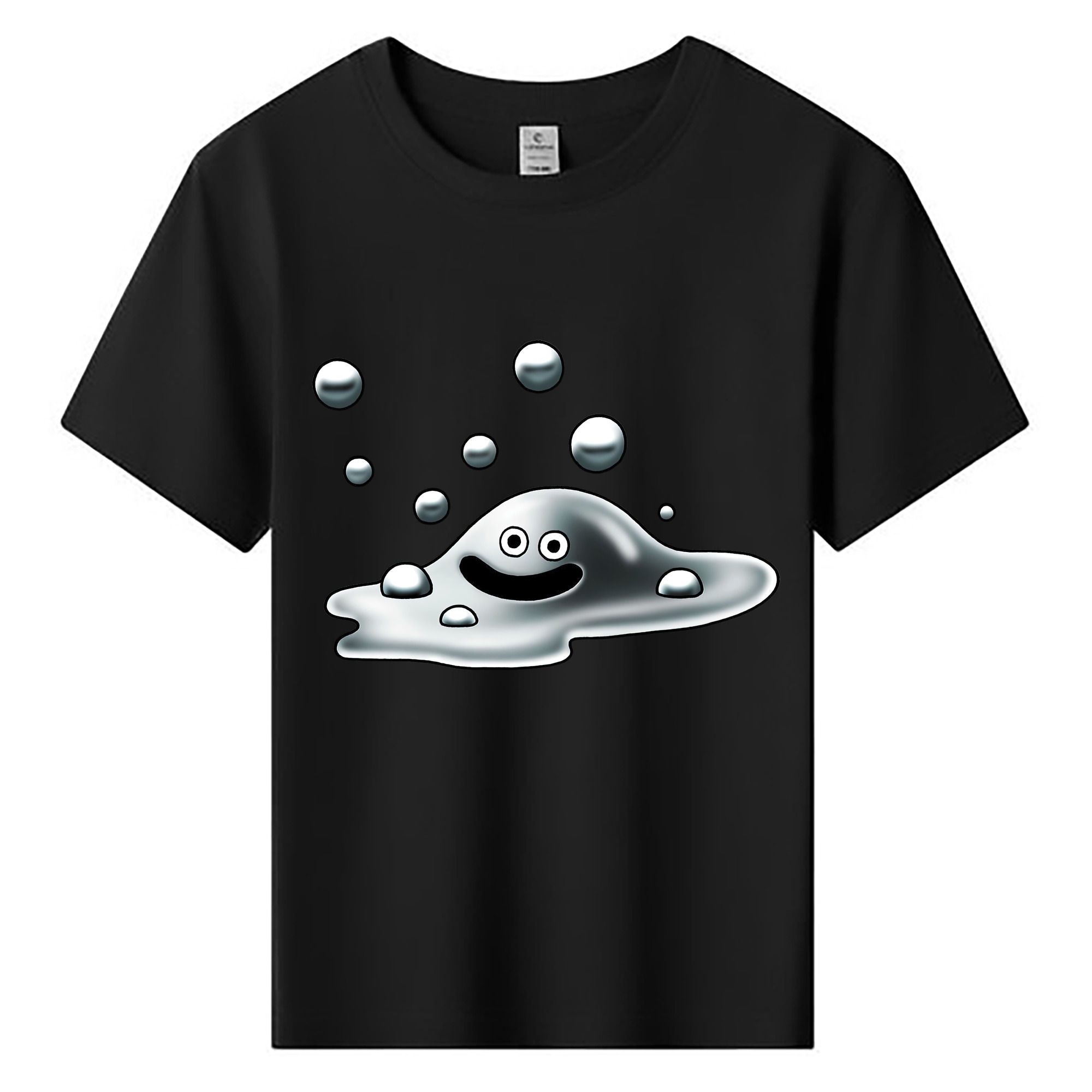 （画像用） ドラゴンクエスト Doragon Kuesuto Dragon Quest 綿100％キッズTシャツ（フロントプリント）