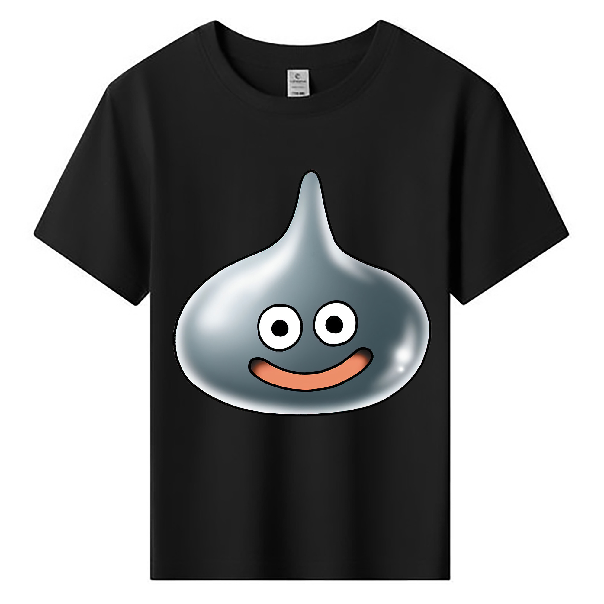 （画像用） ドラゴンクエスト Doragon Kuesuto Dragon Quest 綿100％キッズTシャツ（フロントプリント）