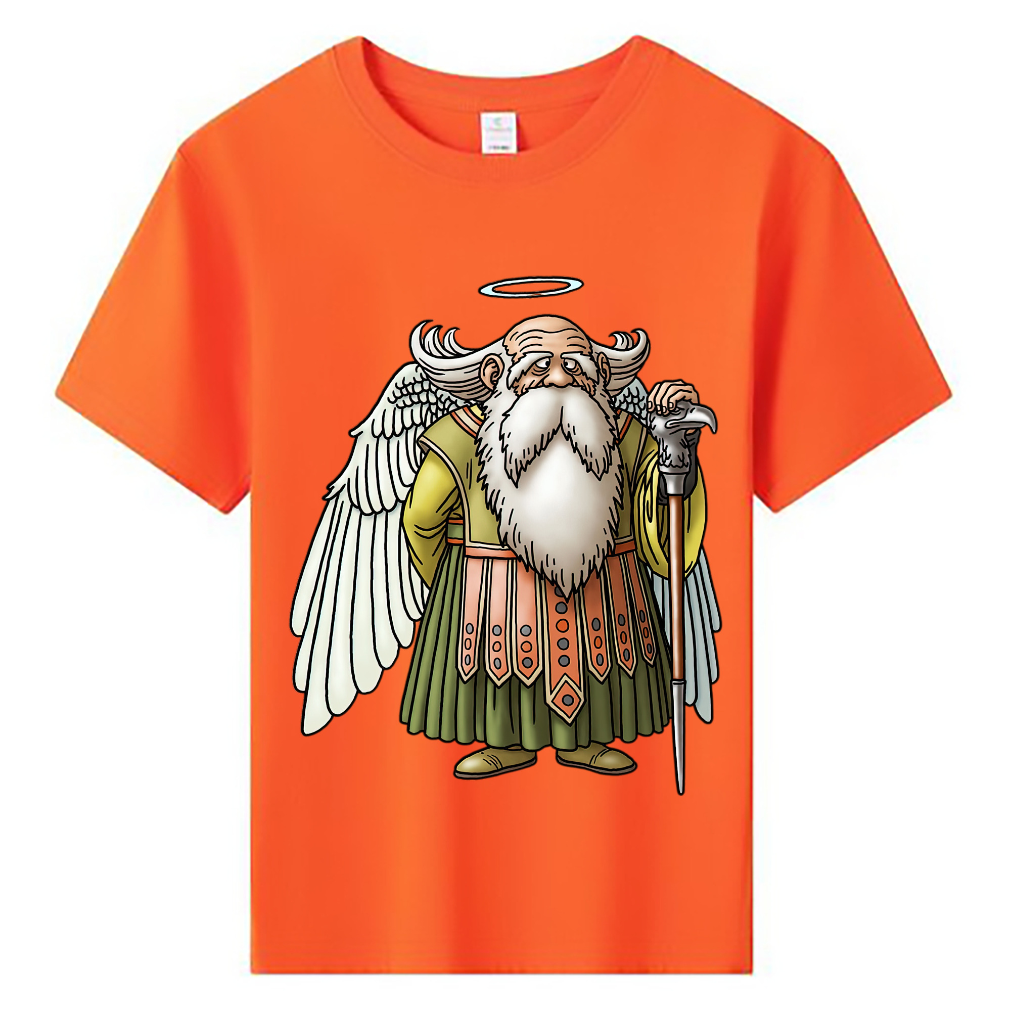 （画像用） ドラゴンクエスト Doragon Kuesuto Dragon Quest 綿100％キッズTシャツ（フロントプリント）